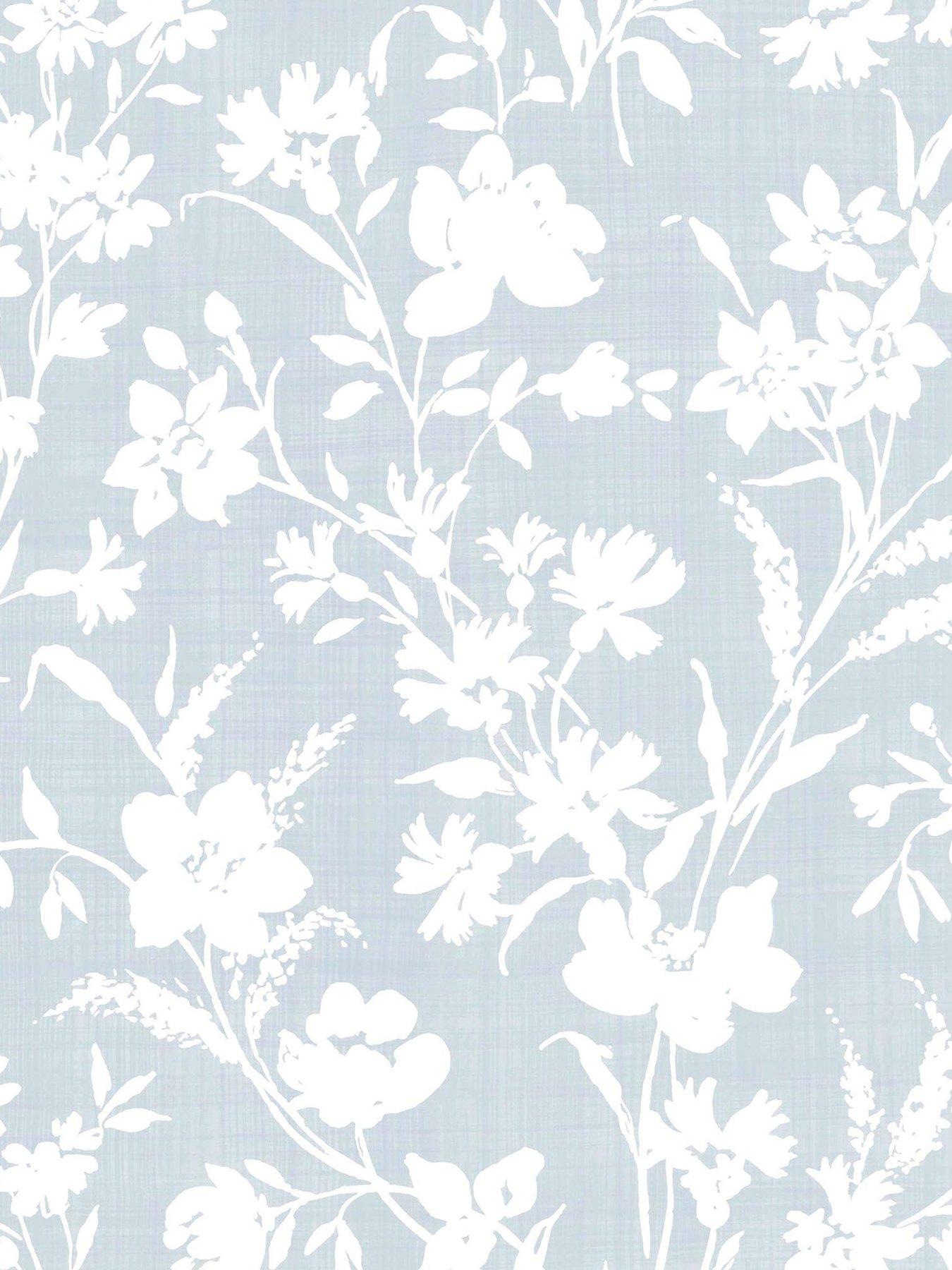 Laura Ashley Laura Ashley Rye Pale Seaspray Wallpaper