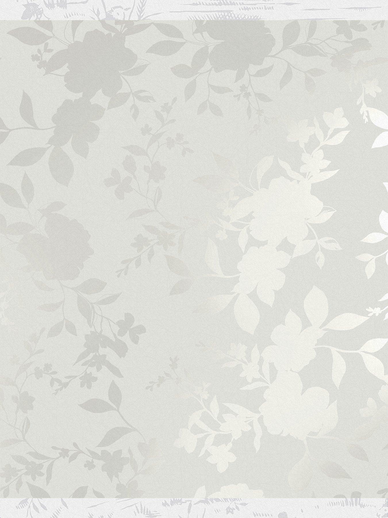 Image 2 of 4 of Laura Ashley Laura Ashley Westbourne Silver Wallpaper