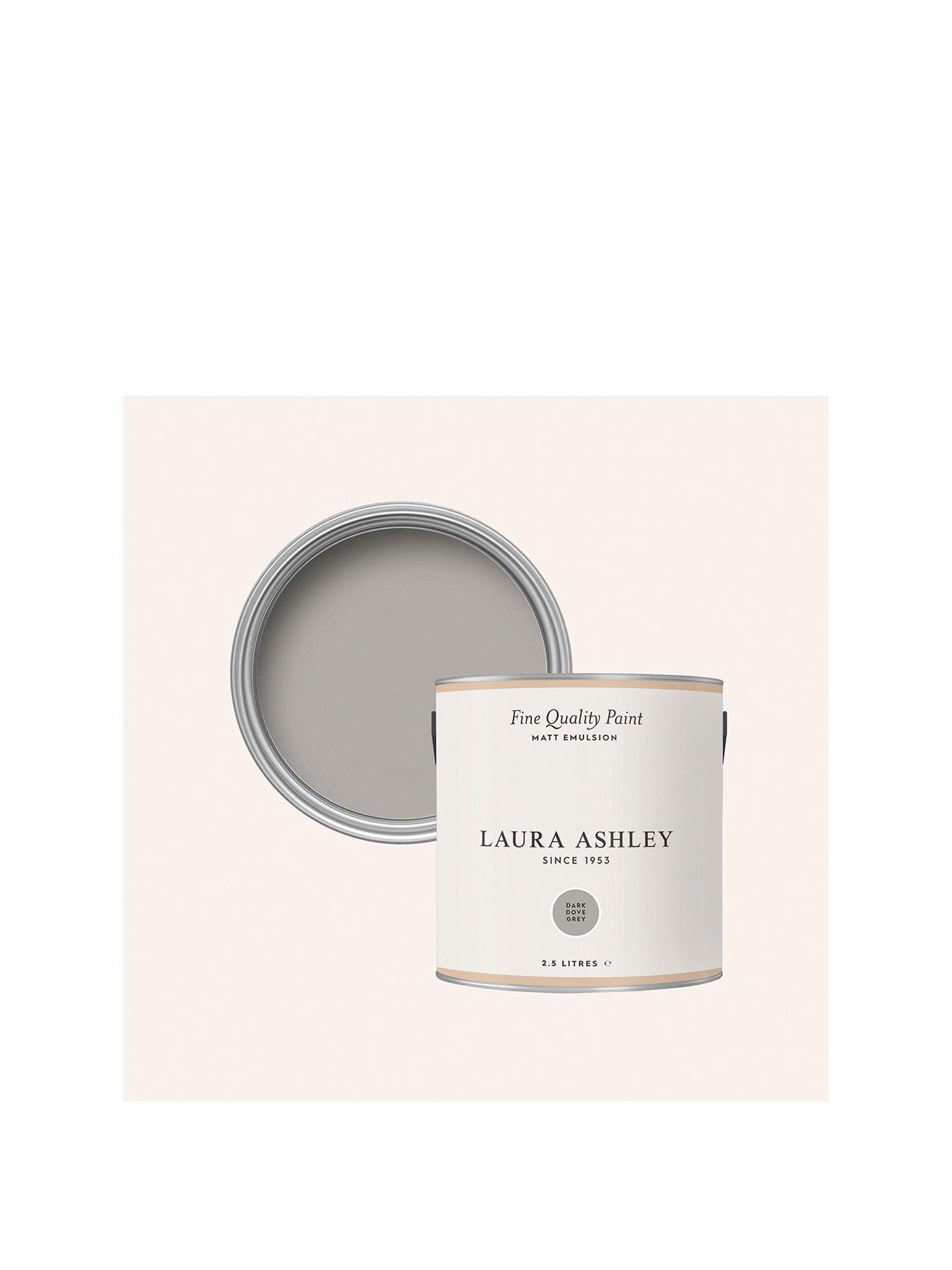 Laura Ashley Matt Emulsion Dark Dove Grey 2.5l Paint