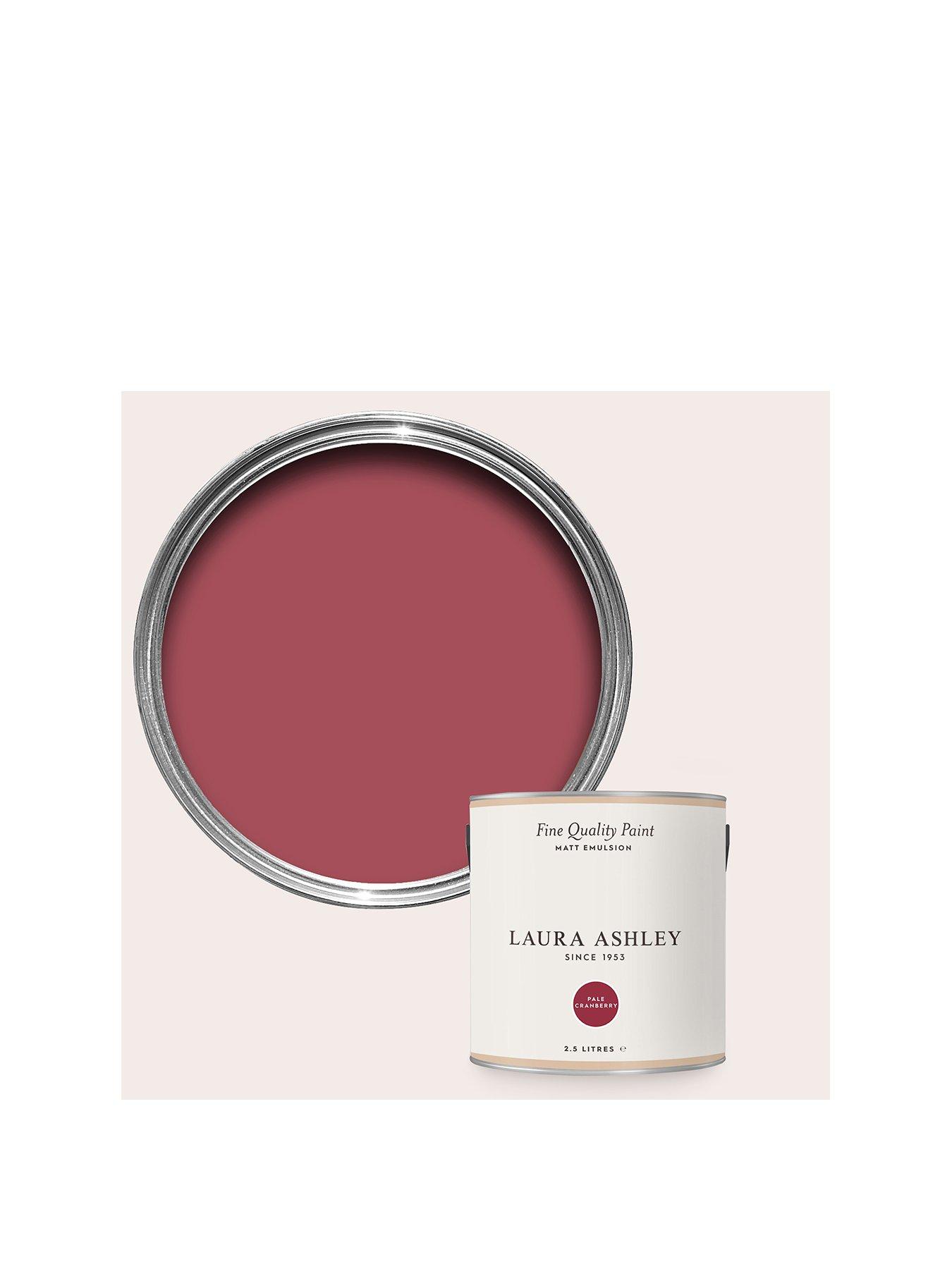 Laura Ashley Matt Emulsion Pale Cranberry 2.5l Paint