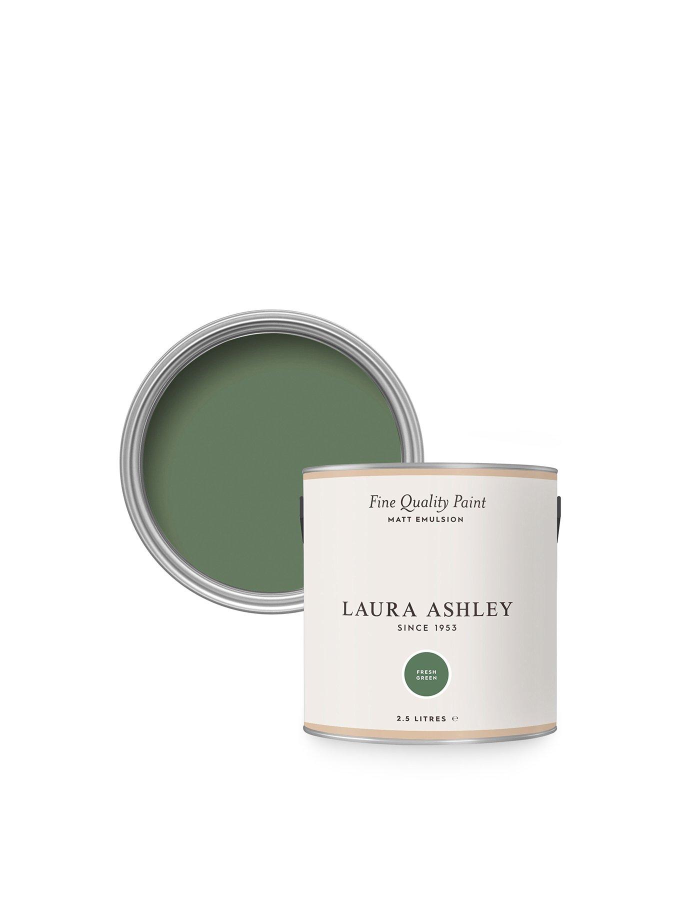 Laura Ashley Matt Emulsion Fresh Green 2.5l Paint