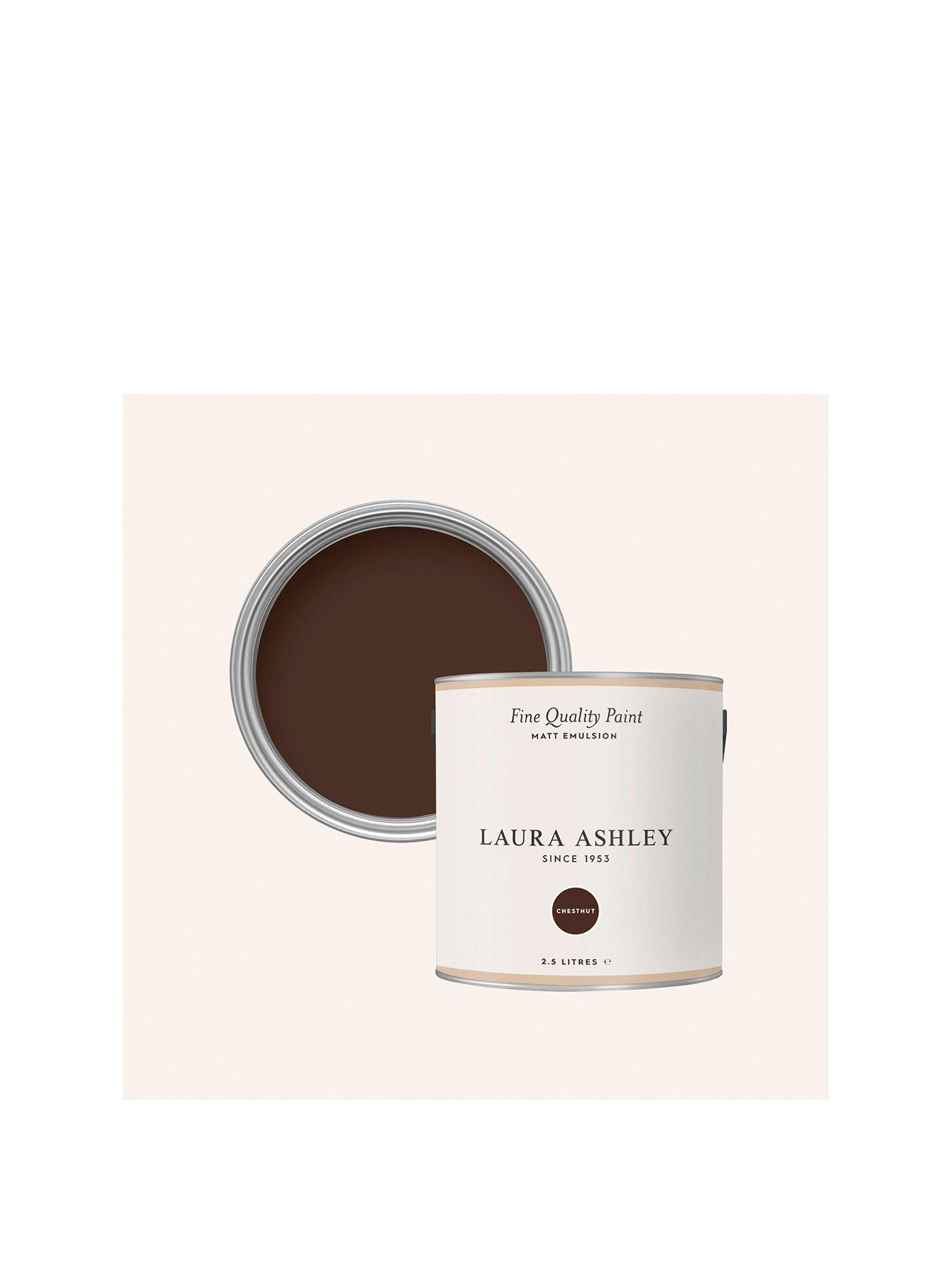 Laura Ashley Matt Emulsion Chestnut 2.5l Paint