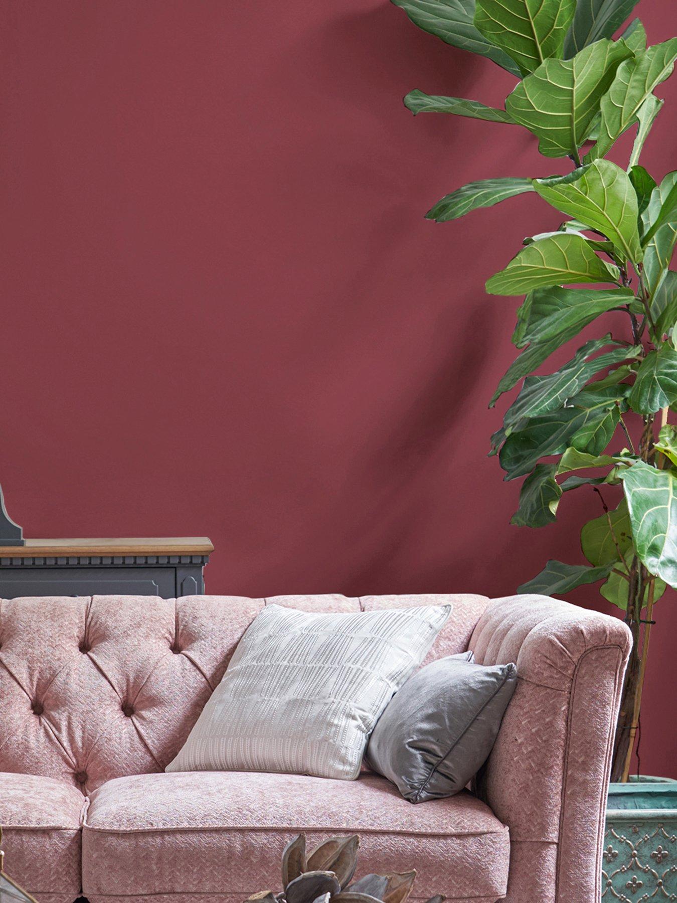Image 4 of 4 of Laura Ashley Laura Ashley Pale Cranberry 750ml Interior Eggshell Paint
