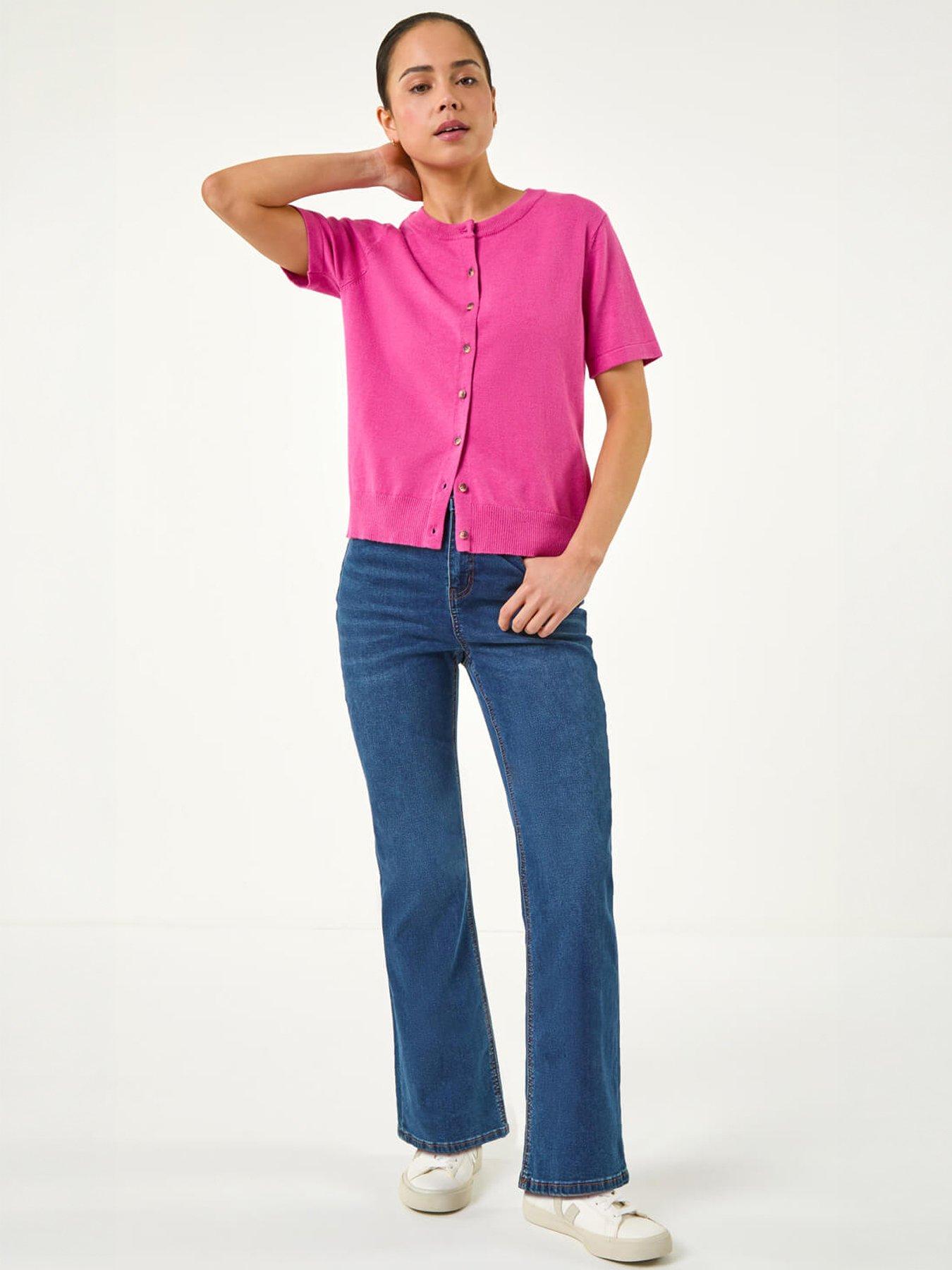 Image 5 of 5 of Roman Petite Buttoned Up Cardigan