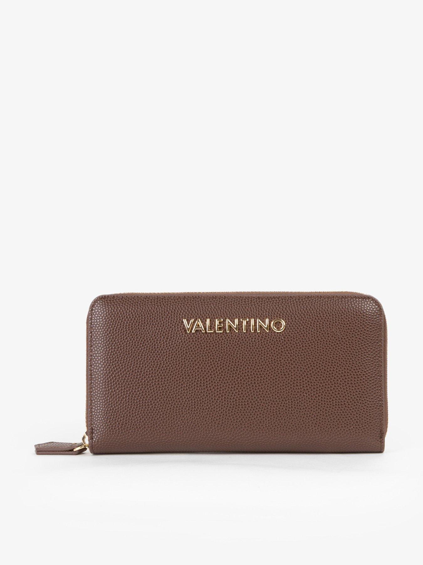 Valentino Divina Zip Around Wallet - Brown