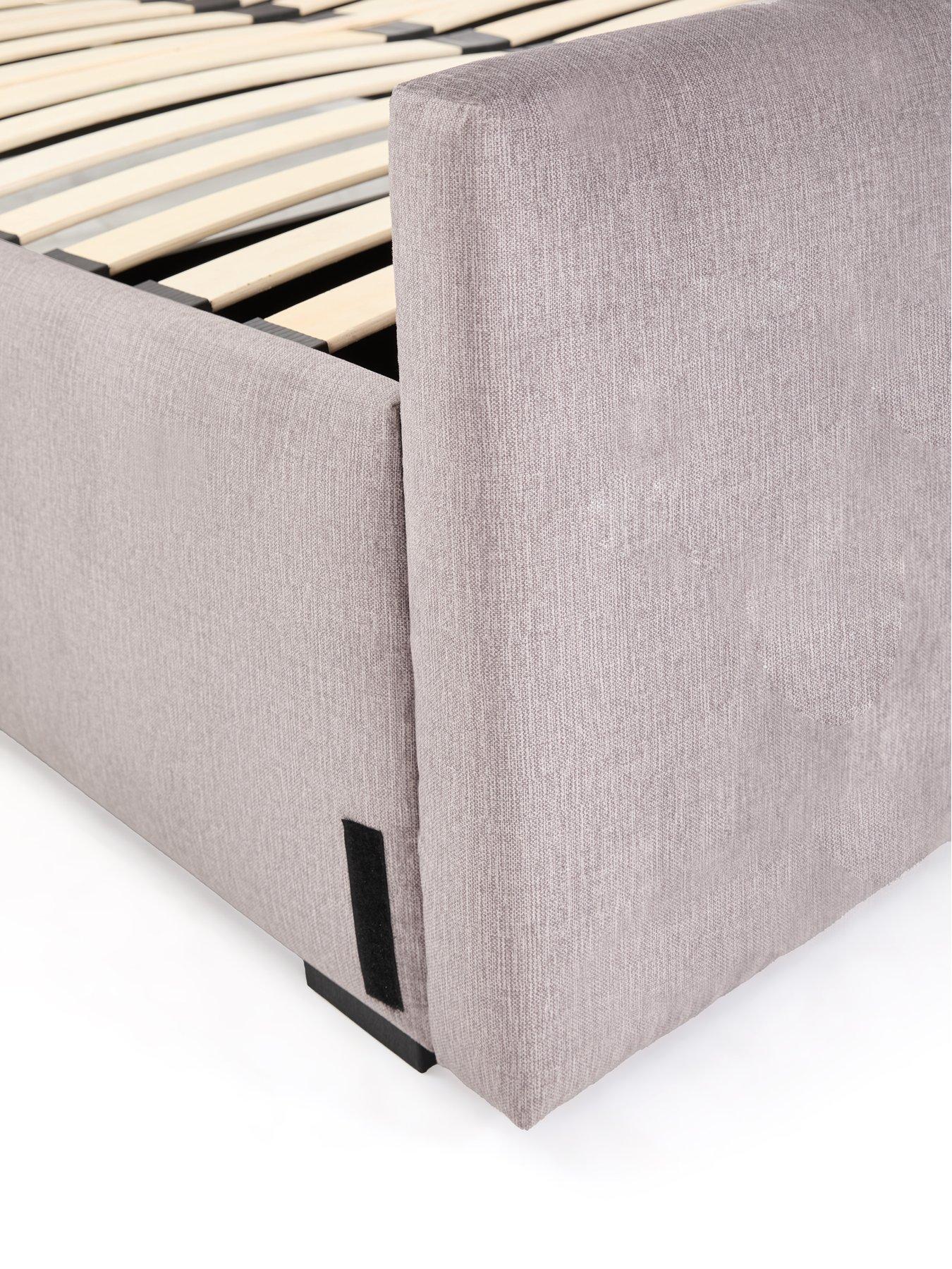 Image 5 of 7 of The Very Collection Eagan&nbsp;End Storage Drawer&nbsp;Bed with Mattress Options (Buy &amp; SAVE!) - Grey