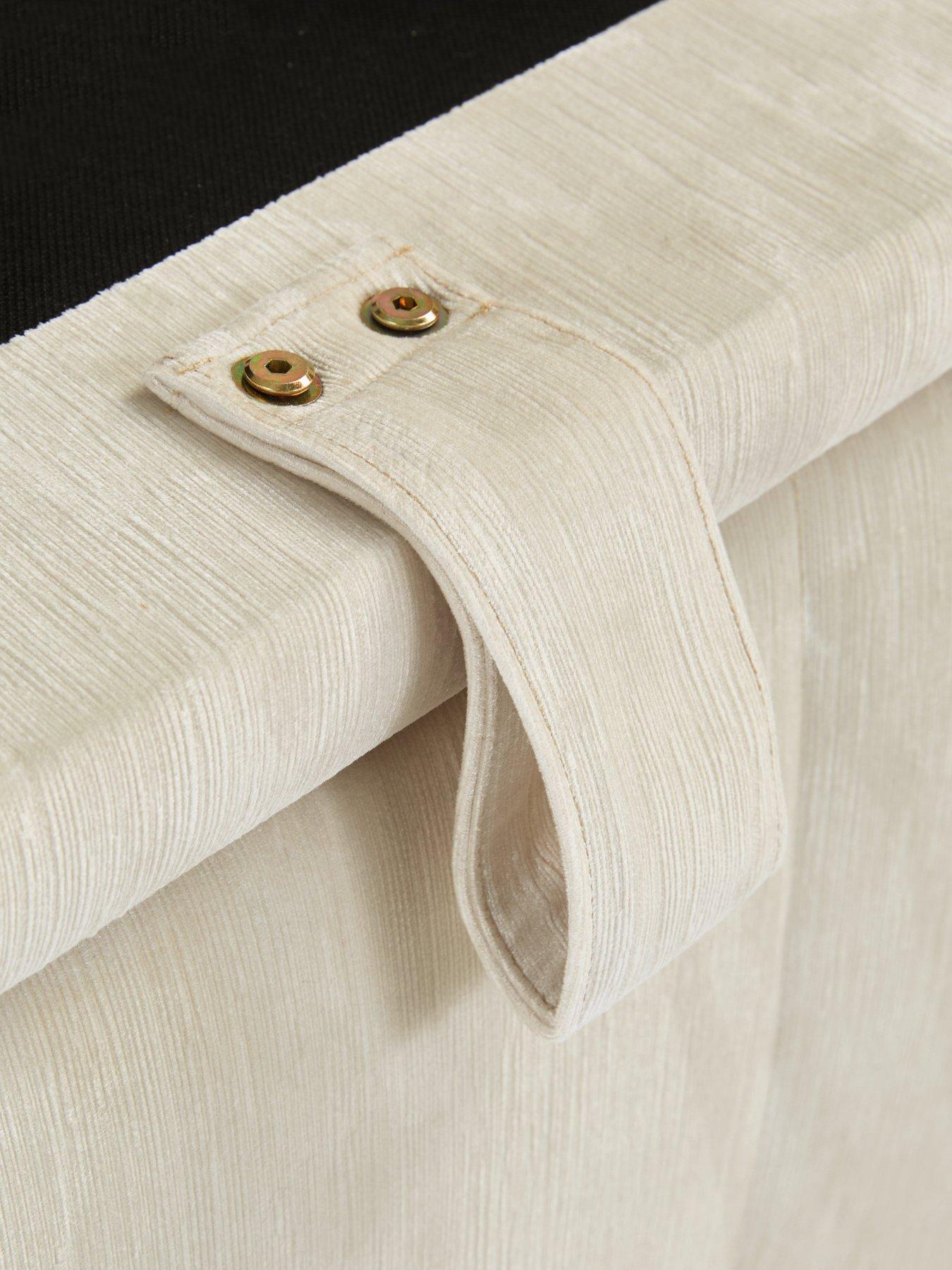 Image 7 of 7 of The Very Collection Remy Lift Up Ottoman Storage&nbsp;Bed Frame with Mattress Options (Buy &amp; SAVE!) - Natural