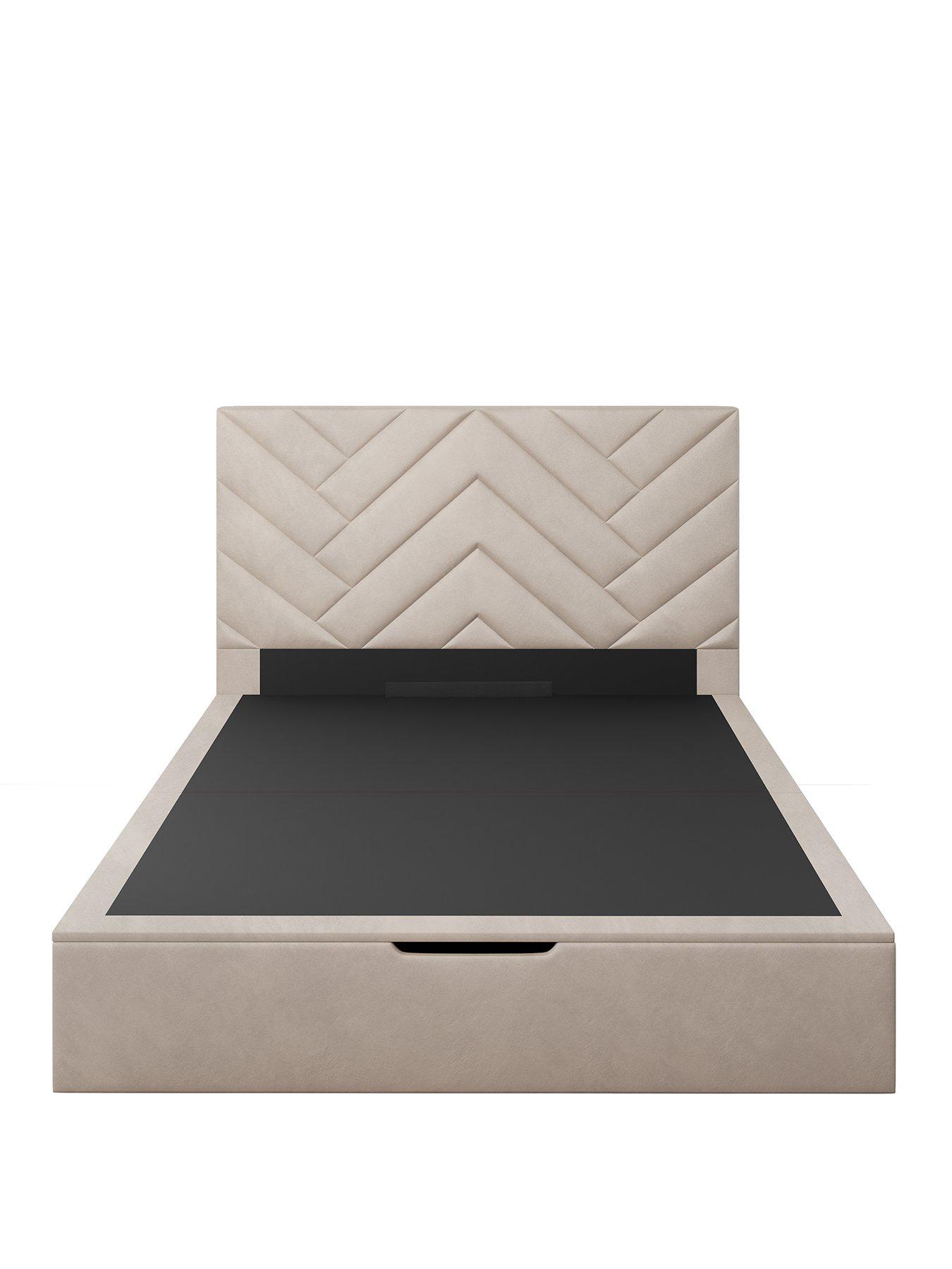 Image 2 of 7 of The Very Collection Lori End Lift Up Storage Ottoman Double Bed