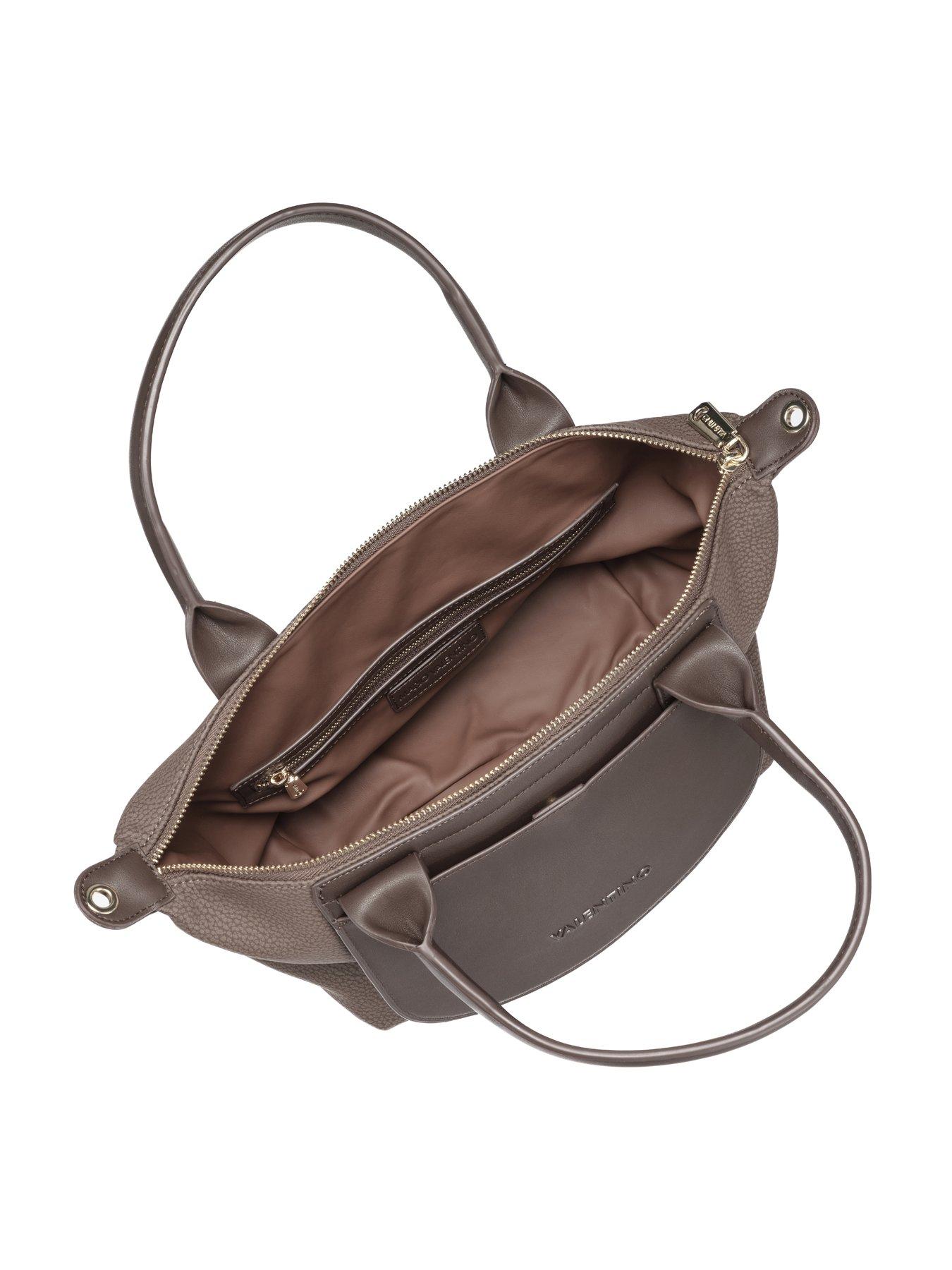 Image 5 of 6 of Valentino Snowfall Shopping Bag - Brown