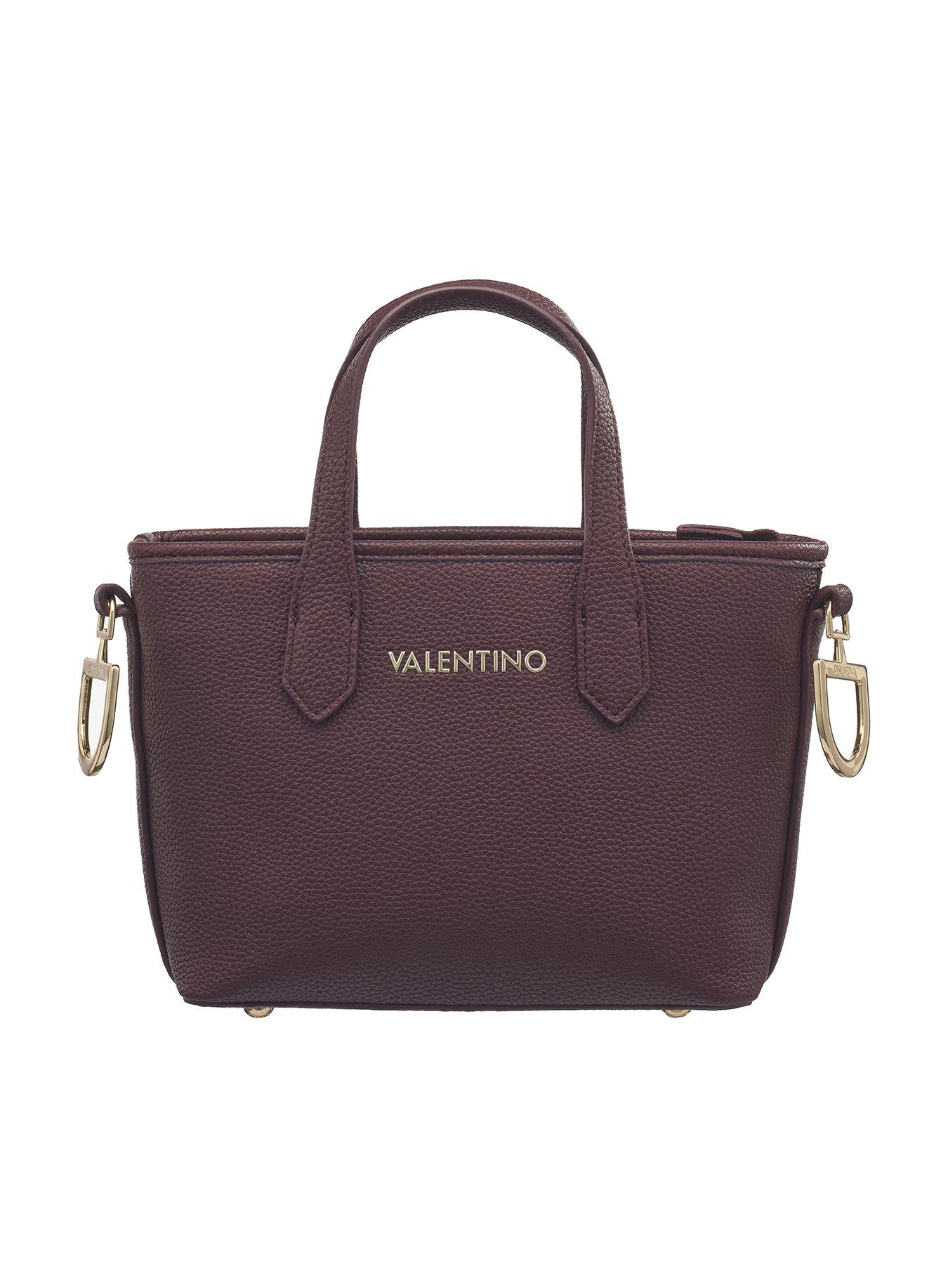 Image 1 of 6 of Valentino Thaoe Shopping Bag - Red
