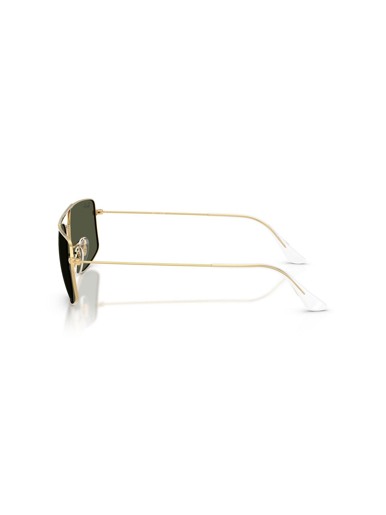 Image 3 of 5 of Ray-Ban Ray Ban 0Rb3779 Rectangular Sunglasses - Gold