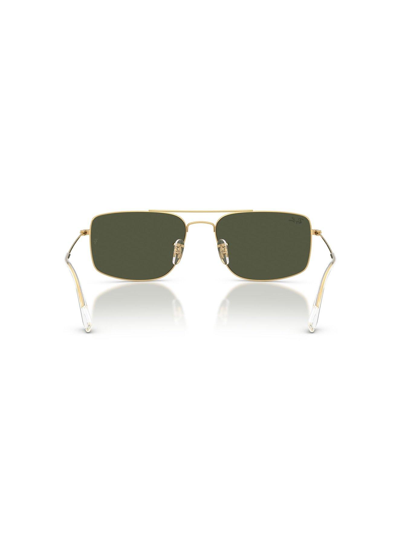 Image 4 of 5 of Ray-Ban Ray Ban 0Rb3779 Rectangular Sunglasses - Gold