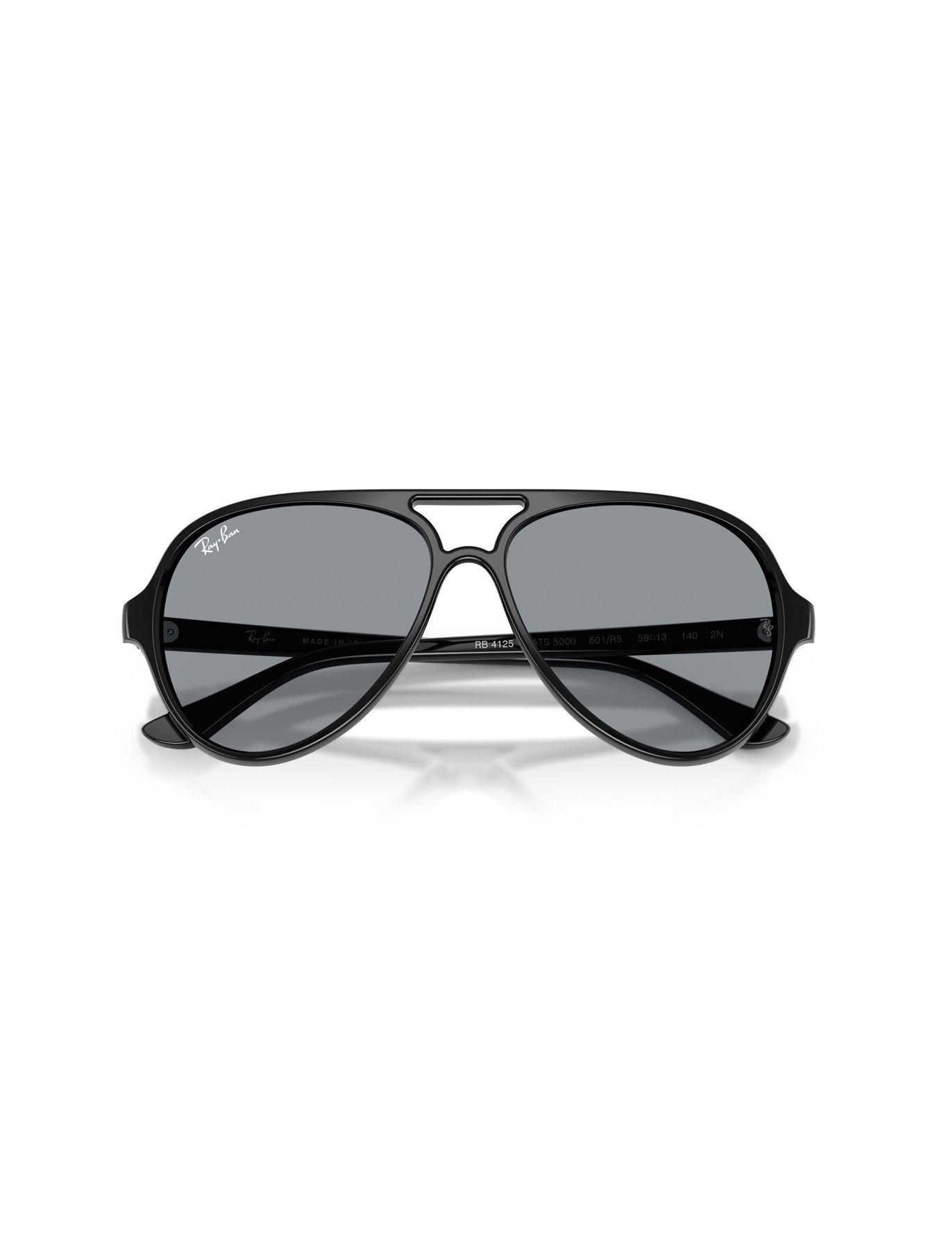 Image 5 of 5 of Ray-Ban Ray Ban 0Rb4125 Round Sunglasses - Black