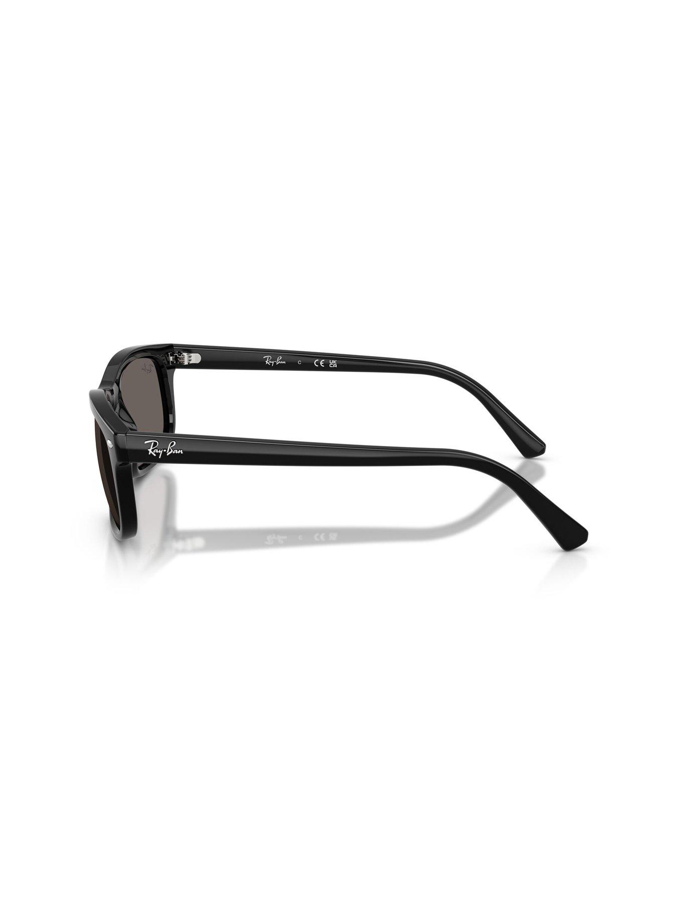 Image 3 of 5 of Ray-Ban Ray Ban 0Rb2224 Rectangular Sunglasses - Black