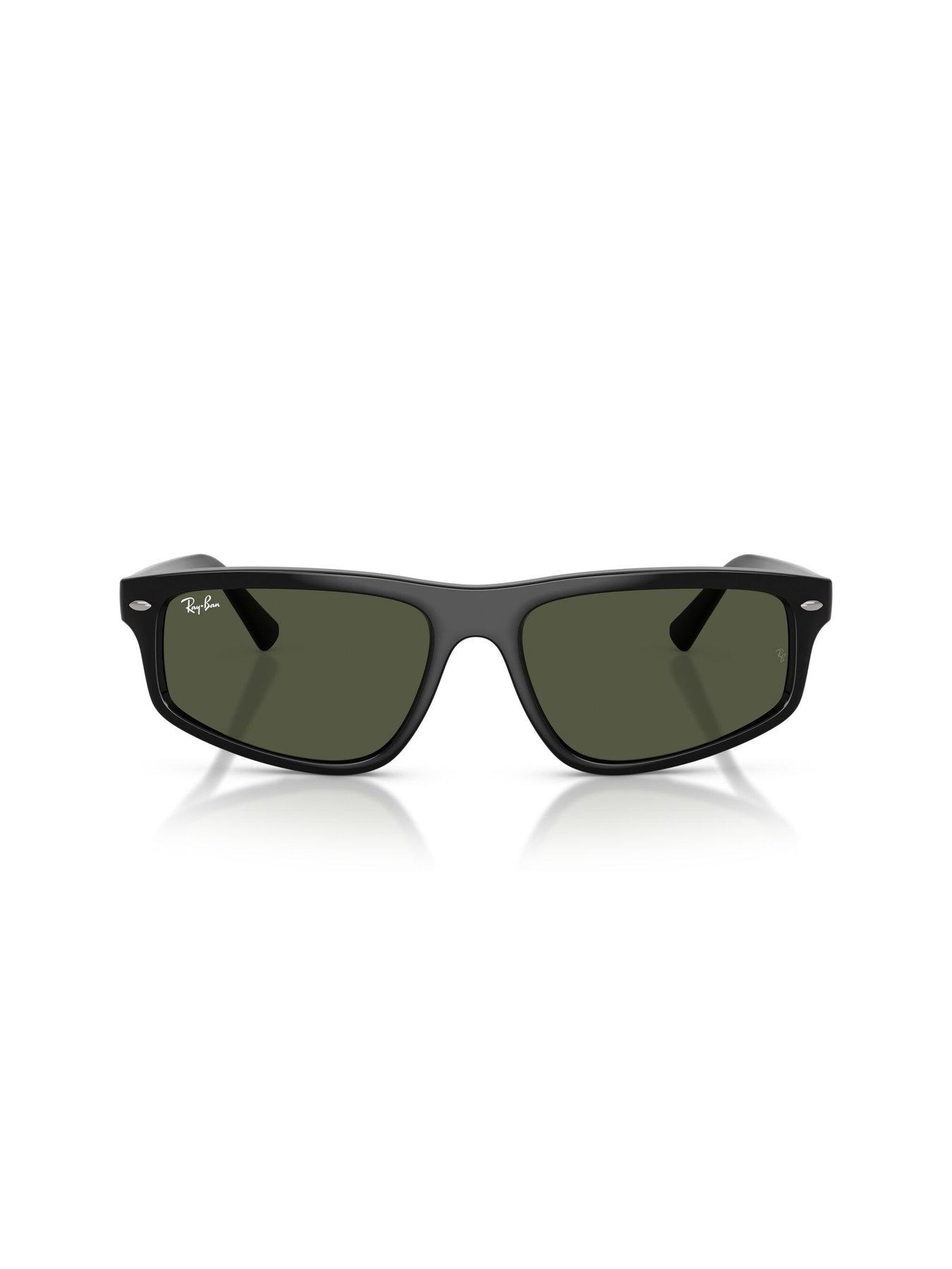 Image 2 of 5 of Ray-Ban Ray Ban 0Rb2225 Rectangular Sunglasses - Black