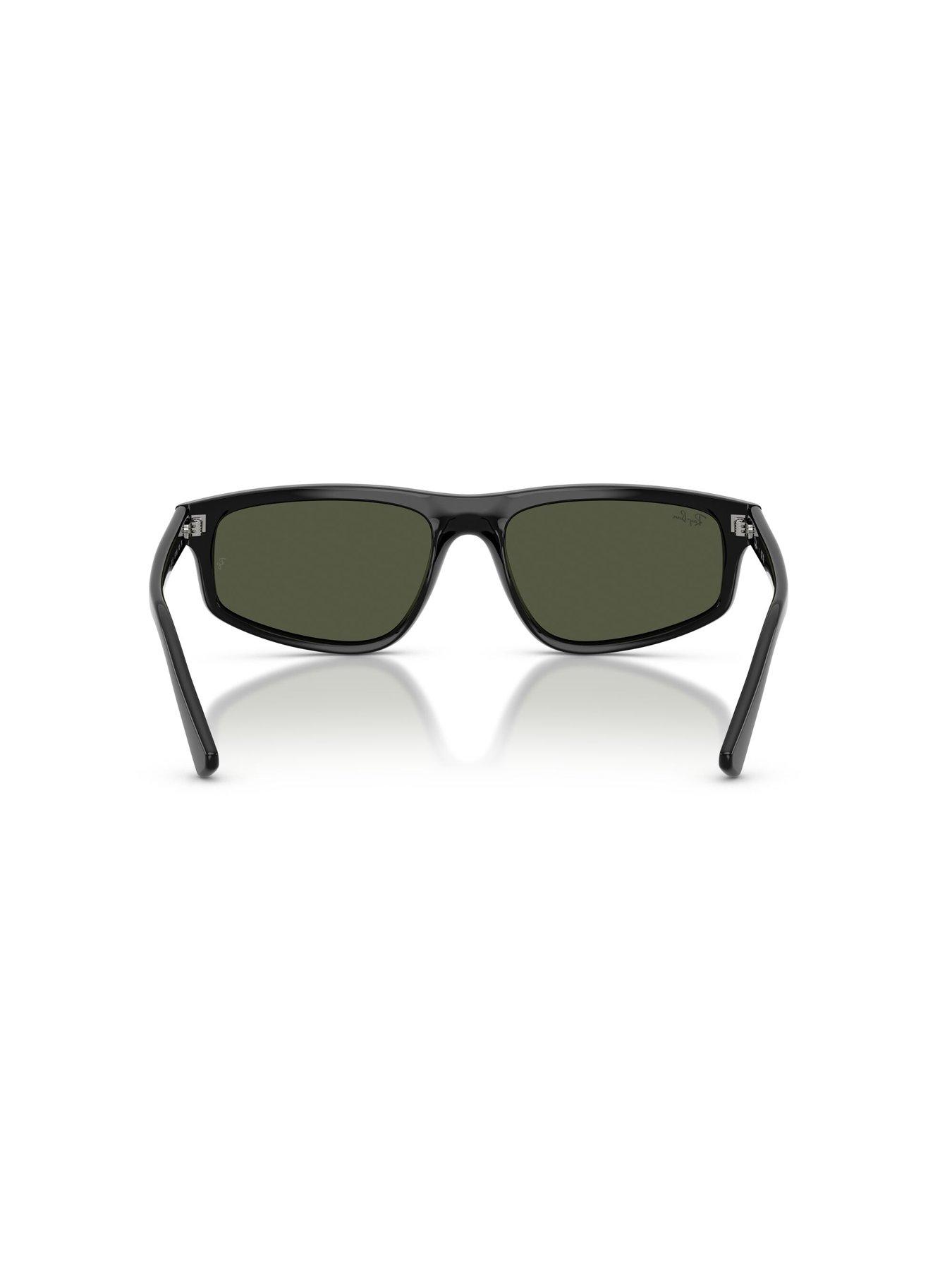 Image 4 of 5 of Ray-Ban Ray Ban 0Rb2225 Rectangular Sunglasses - Black