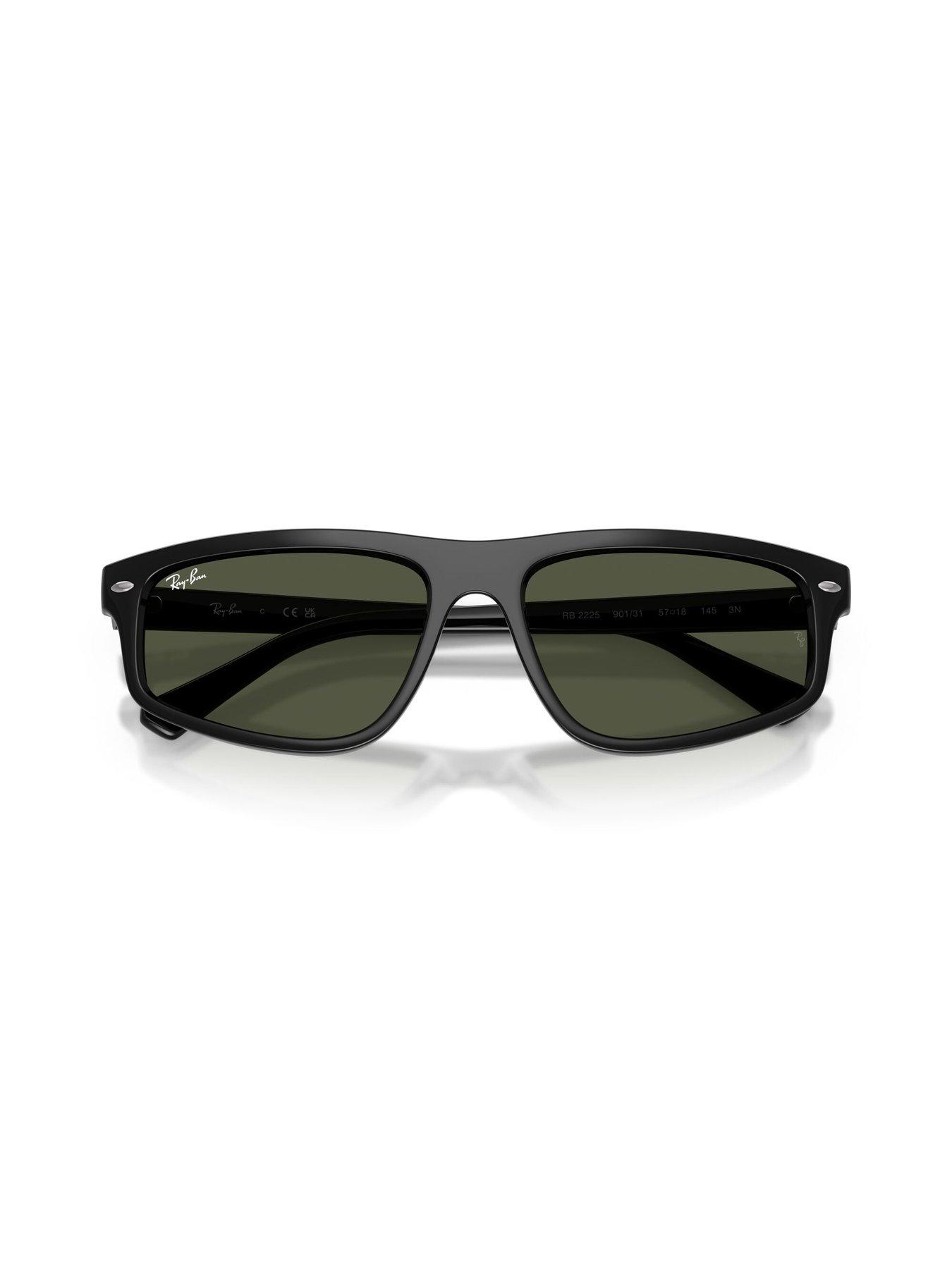 Image 5 of 5 of Ray-Ban Ray Ban 0Rb2225 Rectangular Sunglasses - Black