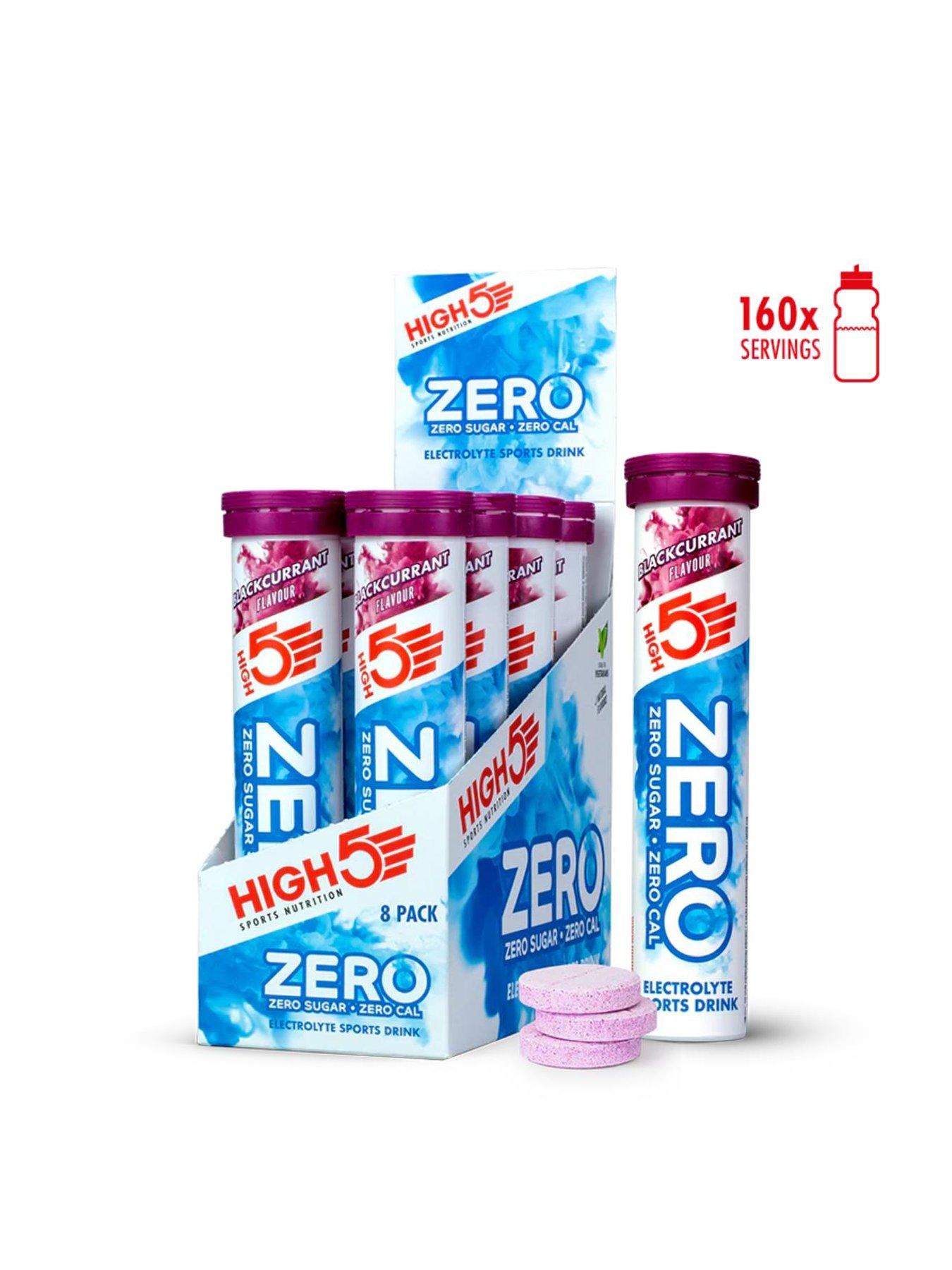 Image 1 of 4 of High5 ZERO 8 x 20 Hydration Tablets Blackcurrant