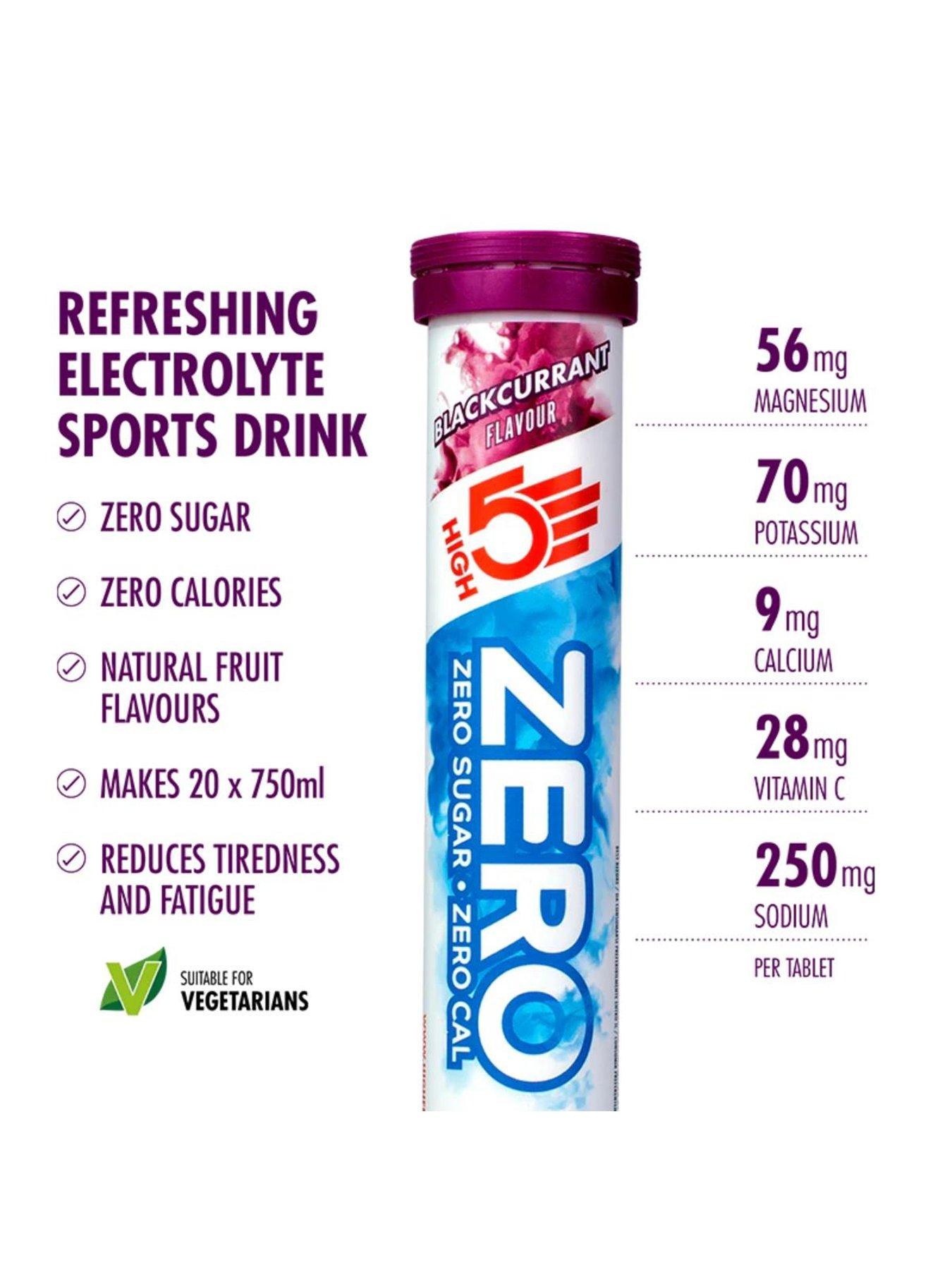 Image 2 of 4 of High5 ZERO 8 x 20 Hydration Tablets Blackcurrant