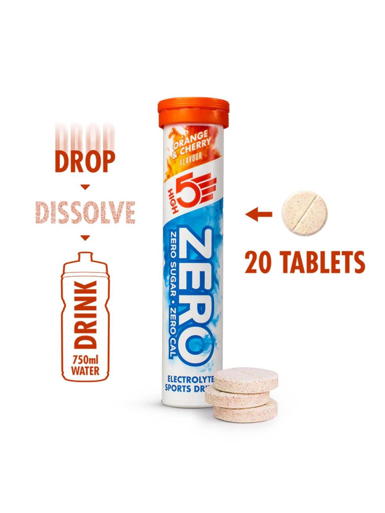 Image 4 of 4 of High5 ZERO 8 x 20 Hydration Tablets Orange & Cherry