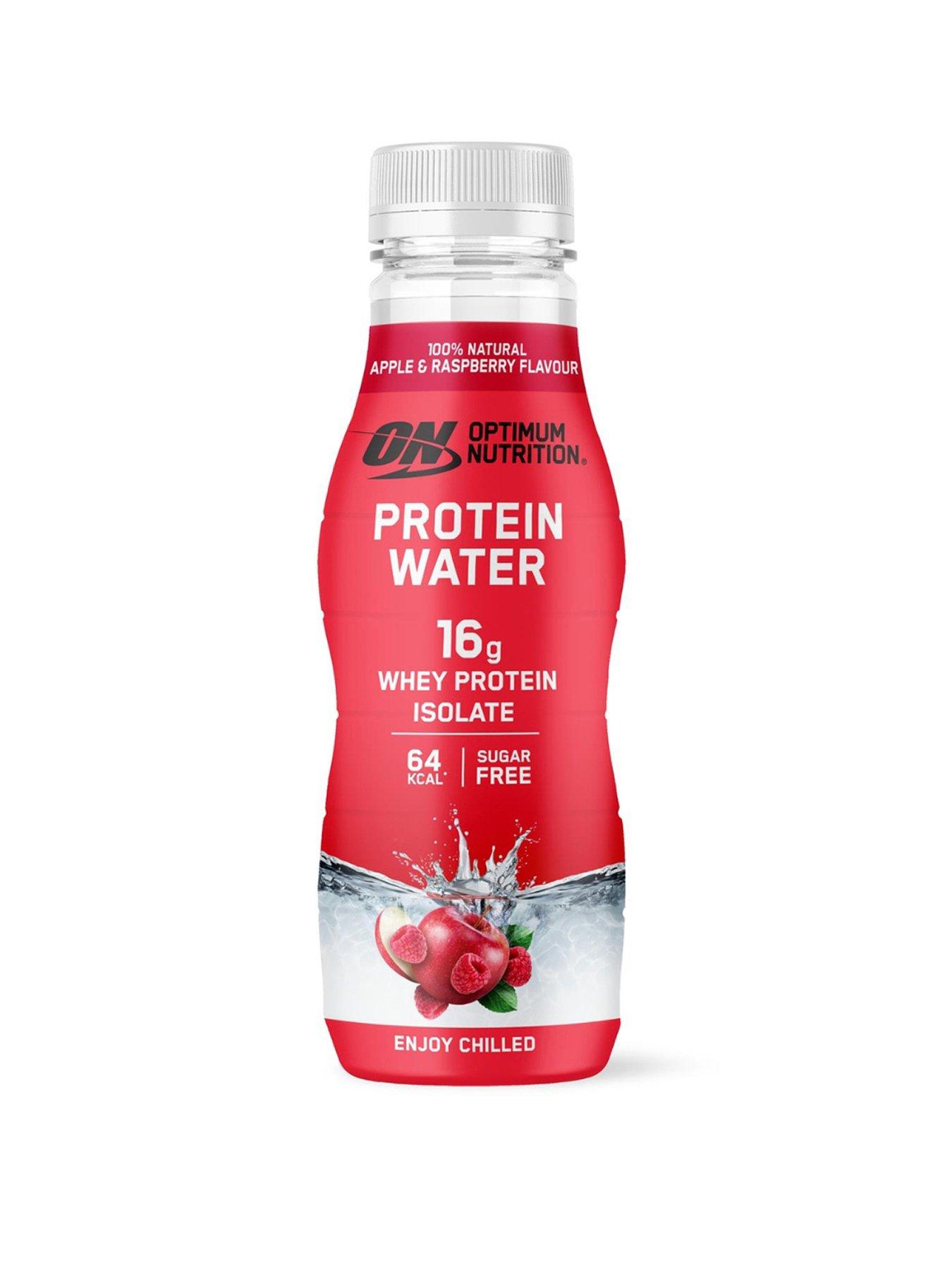 Image 1 of 2 of Optimum Nutrition Protein Water - Apple &amp; Raspberry - 12 x 350ml