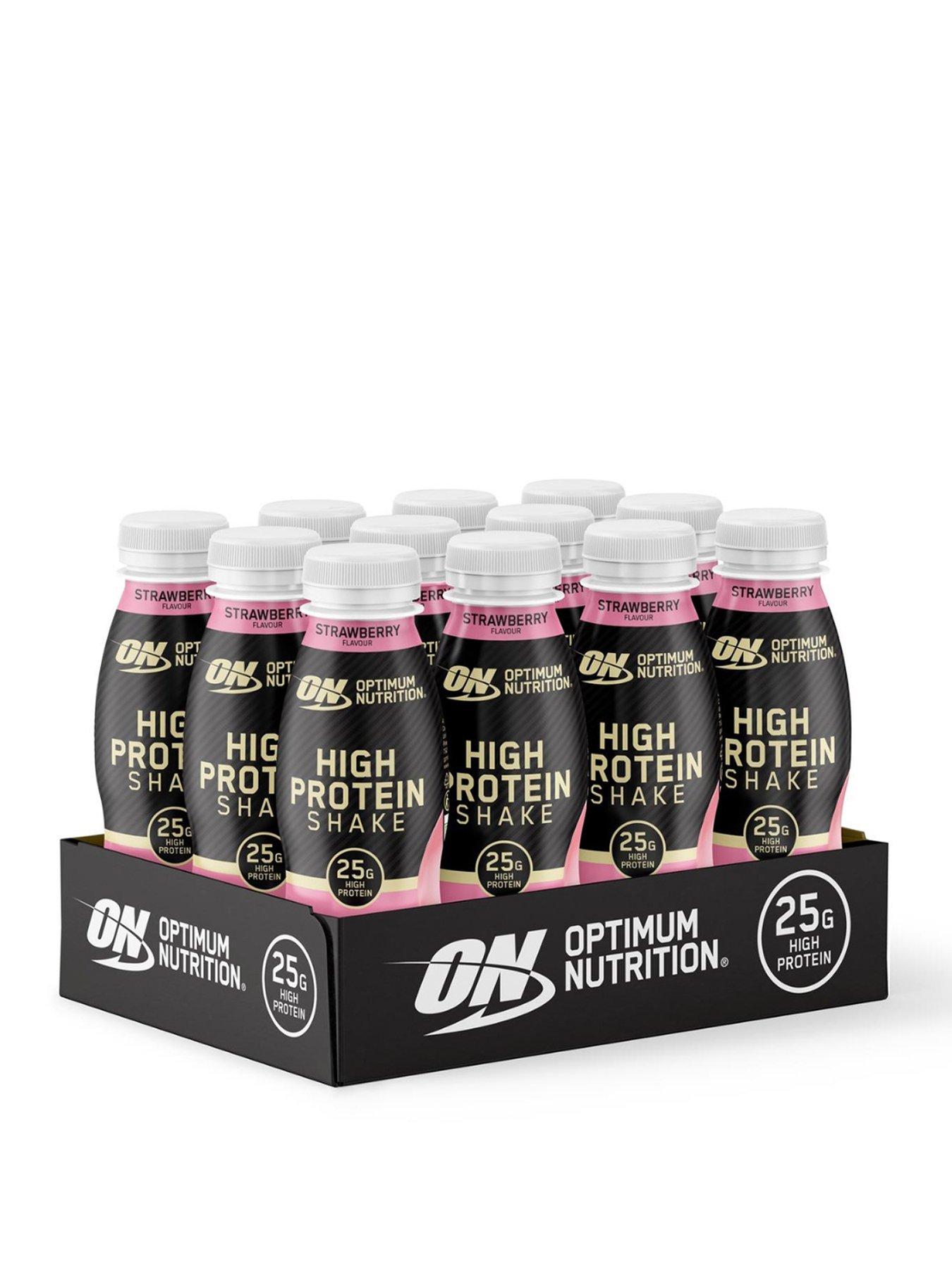 Image 1 of 2 of Optimum Nutrition Protein Shake Rtd - Strawberry - 12 x 330ml
