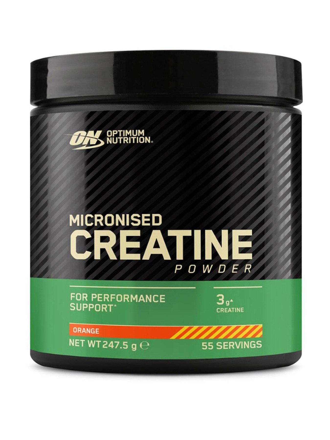 Image 1 of 2 of Optimum Nutrition Micronised Creatine Powder - Orange - 247.5g