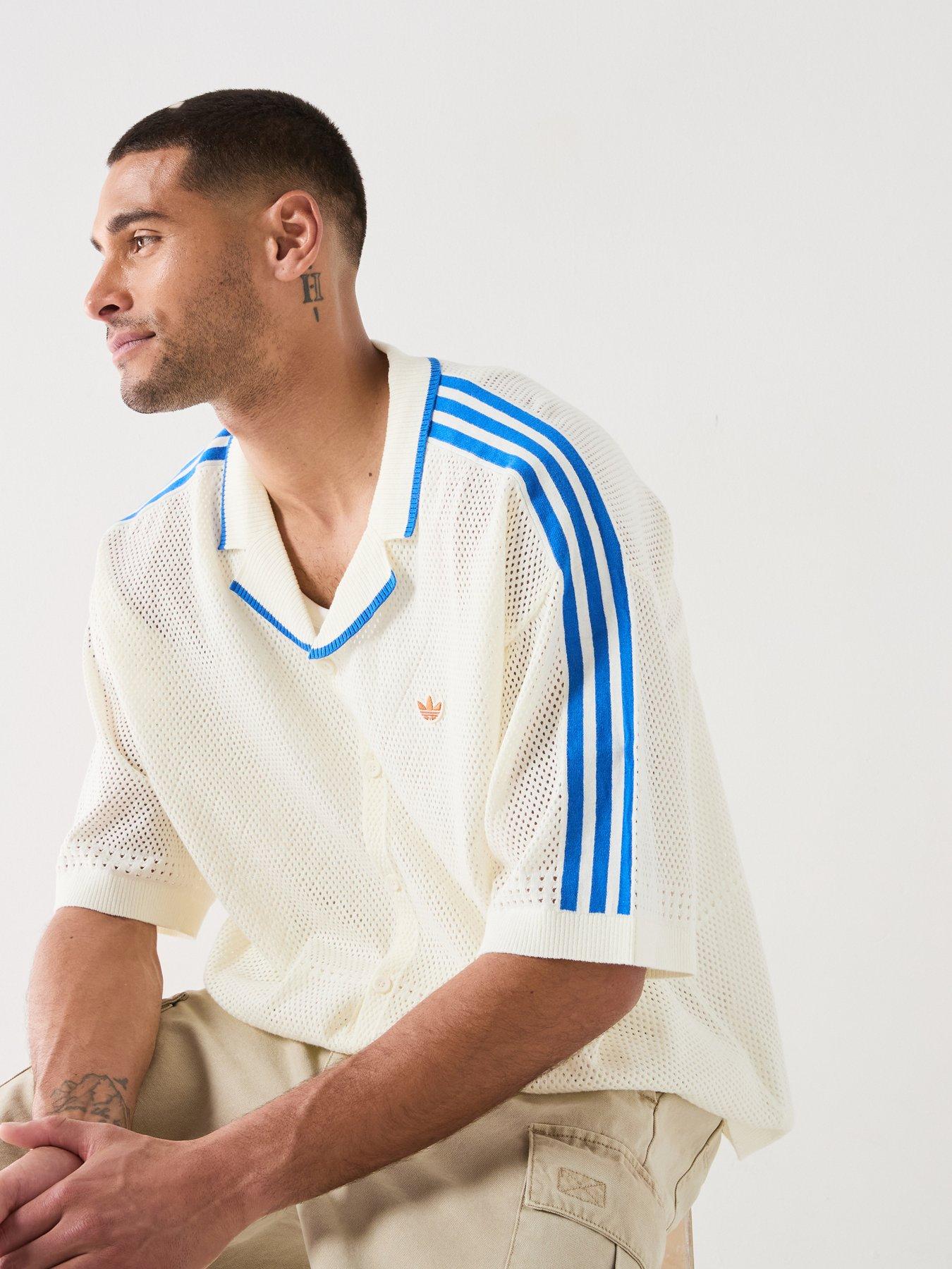 adidas Originals Mens Knitted Shirt - White