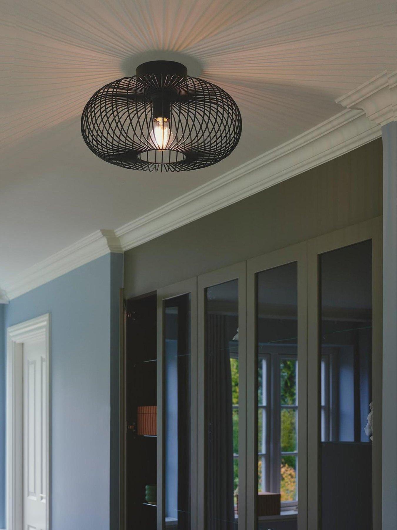 Nordlux Beroni Ceiling Light - Metal Black