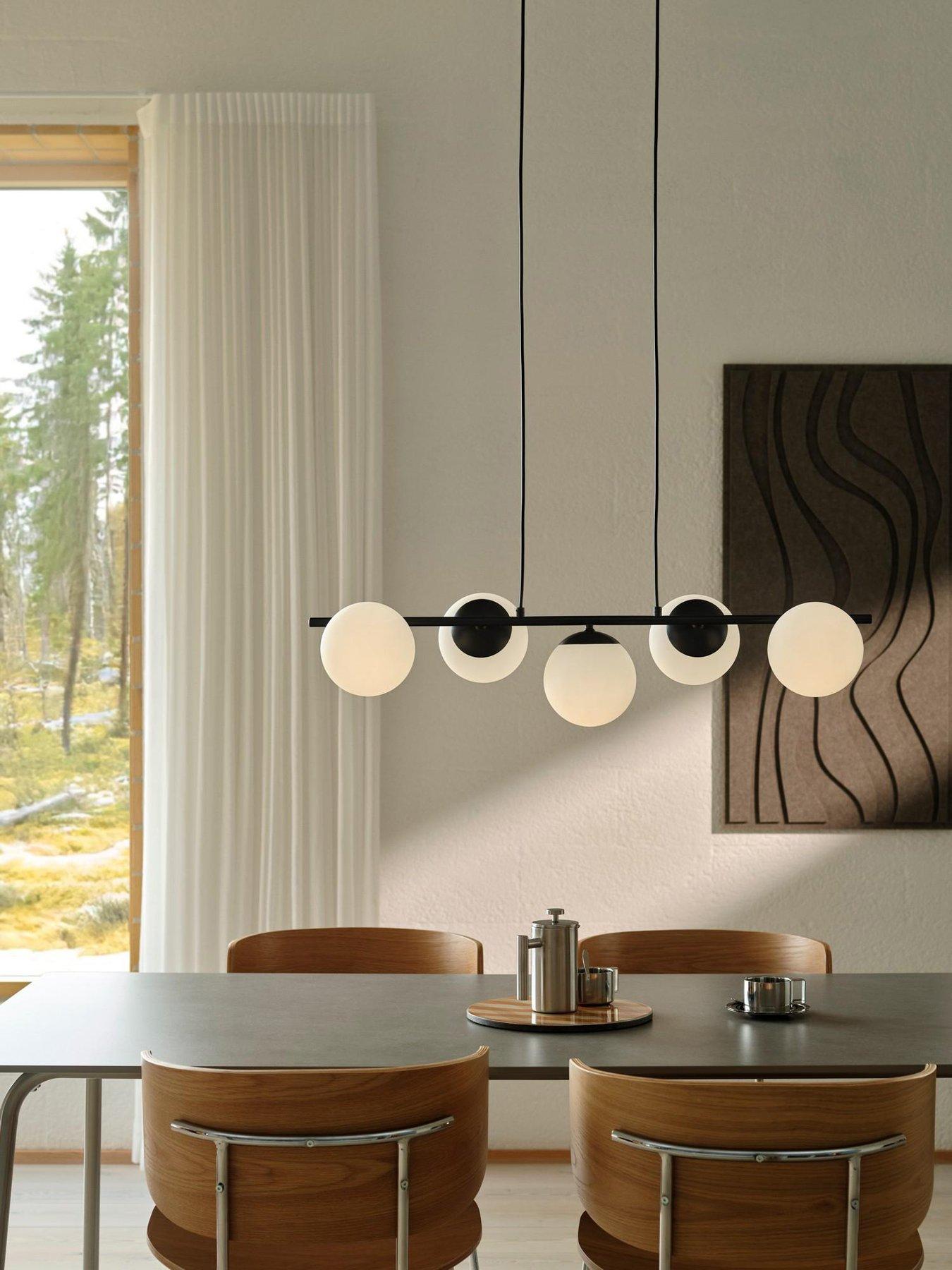 Nordlux Lilly 3-Spot Pendant Light - Black