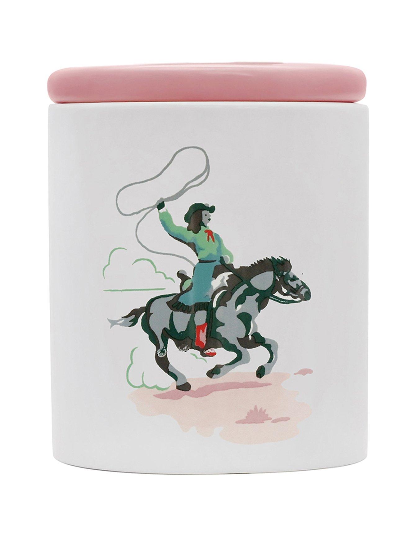 Image 1 of 2 of Cath Kidston Cowgirl Ceramic Treat Jar
