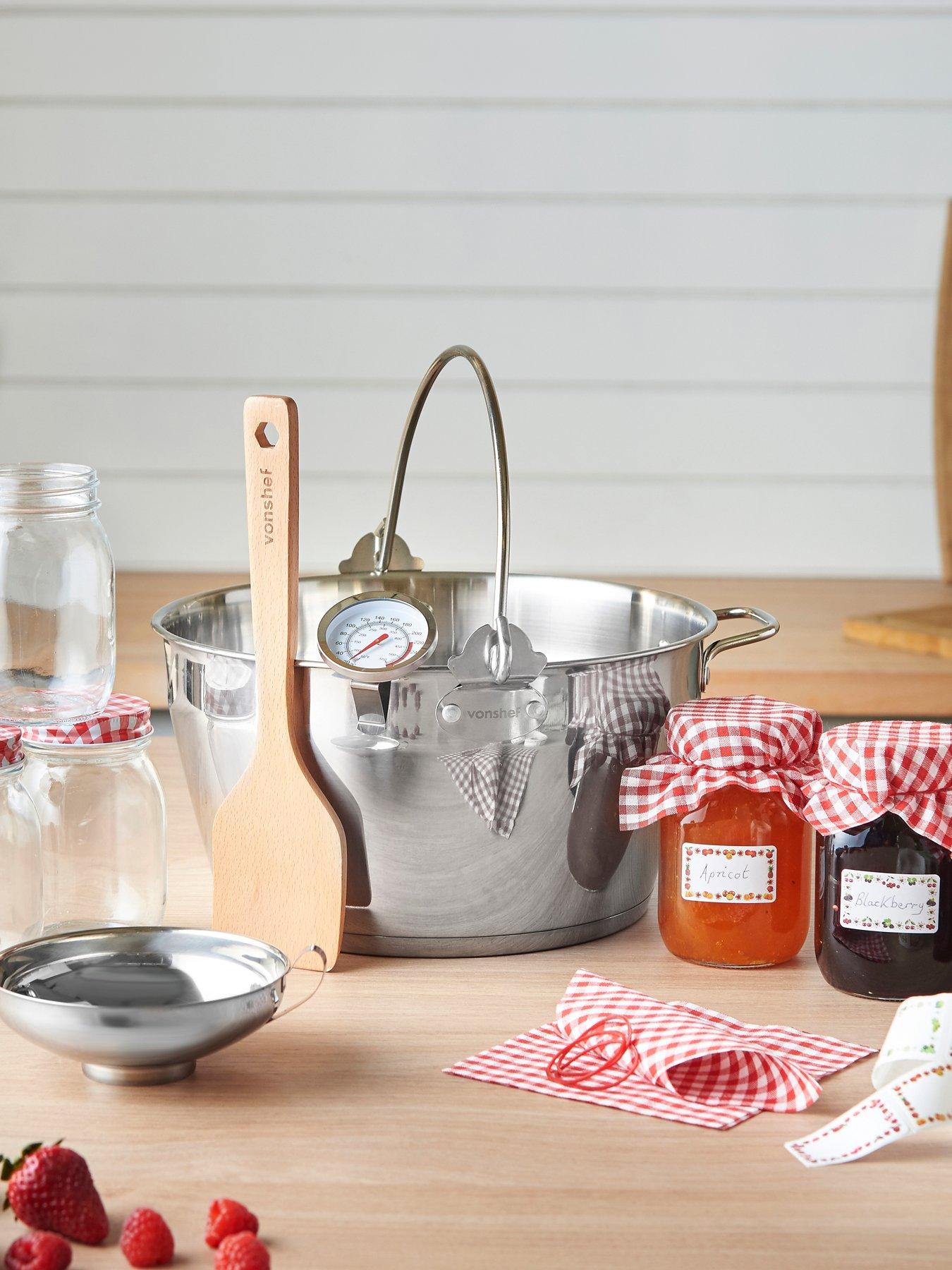 Vonshef 9l Maslin Pan Jam Set Bundle