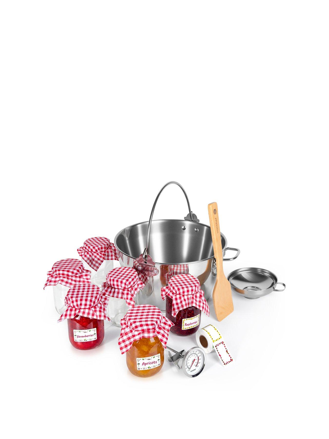 Image 2 of 6 of Vonshef 9l Maslin Pan Jam Set Bundle