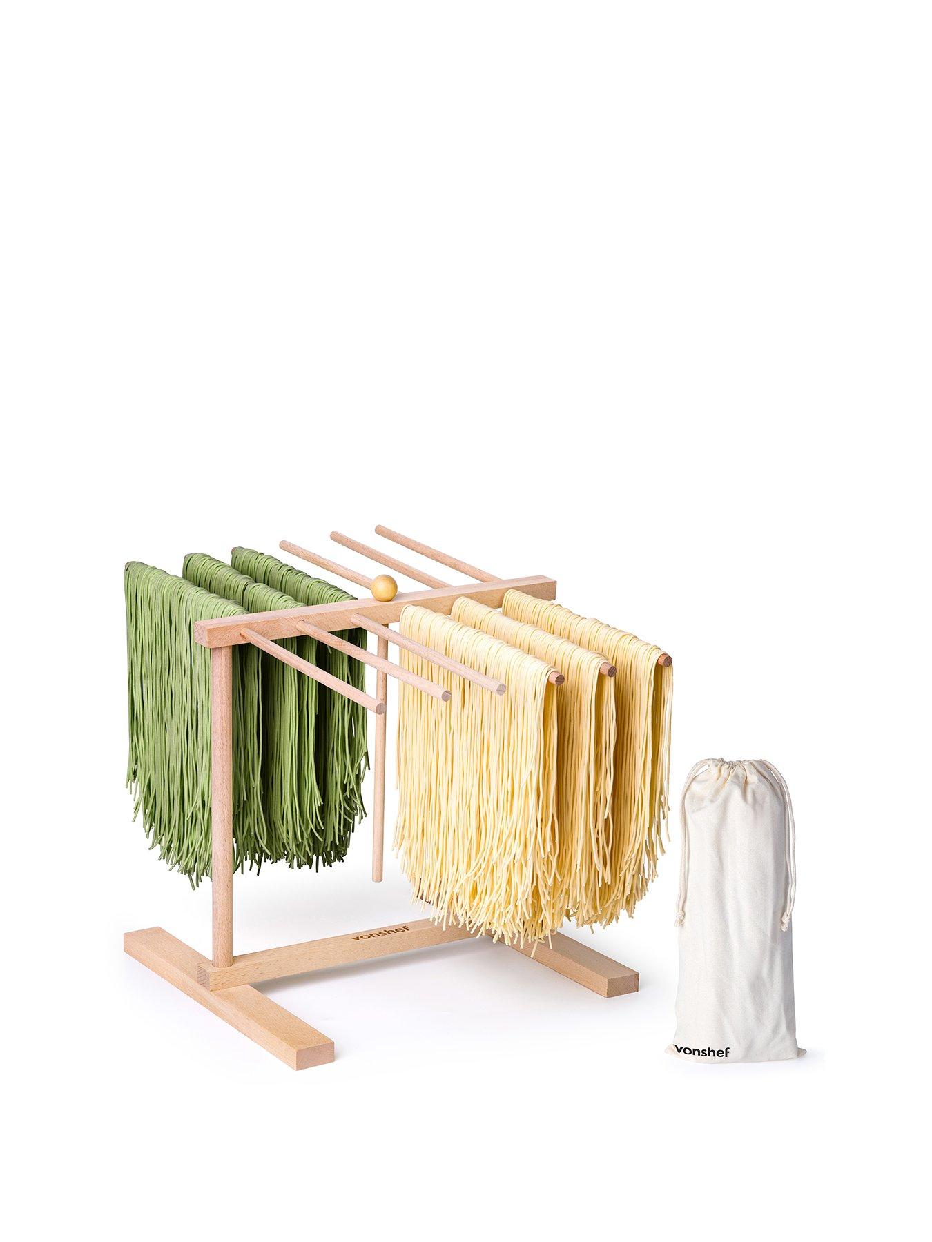 Image 2 of 8 of Vonshef Double-sided Pasta Drying Rack