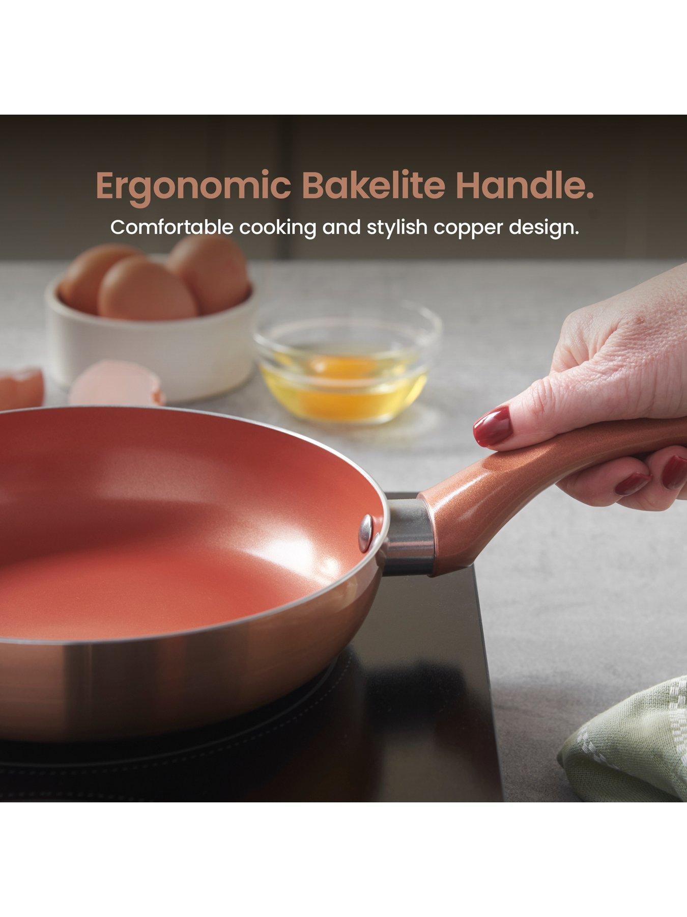 Image 7 of 7 of Vonshef Copper Effect Pans - 8 Piece Set