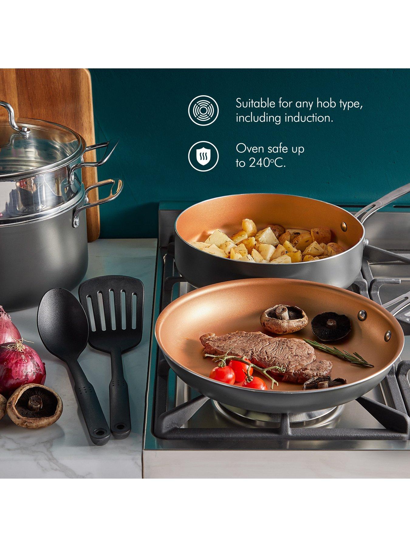 Image 4 of 7 of Vonshef Copper Cookware Set - 11 Piece