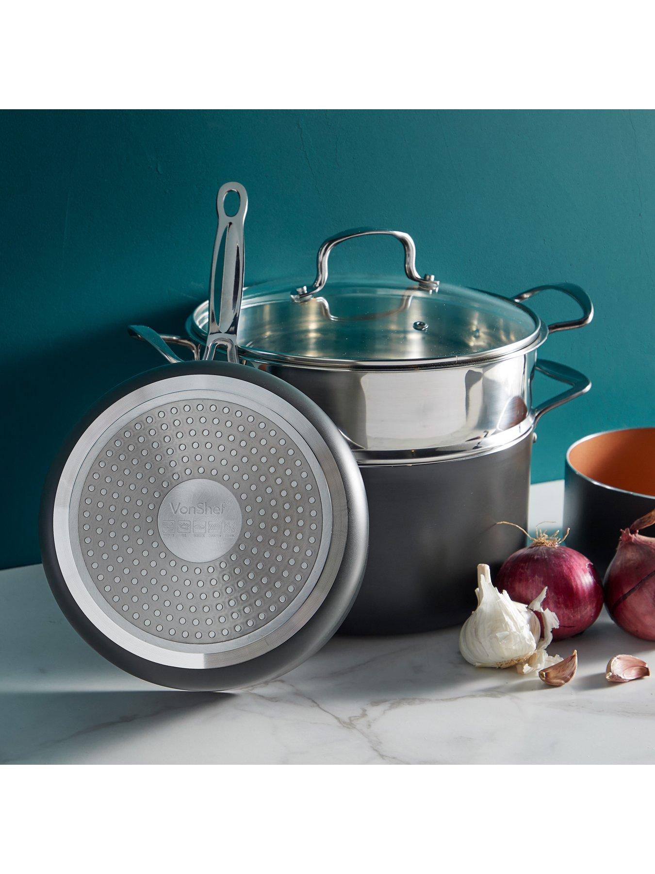 Image 6 of 7 of Vonshef Copper Cookware Set - 11 Piece