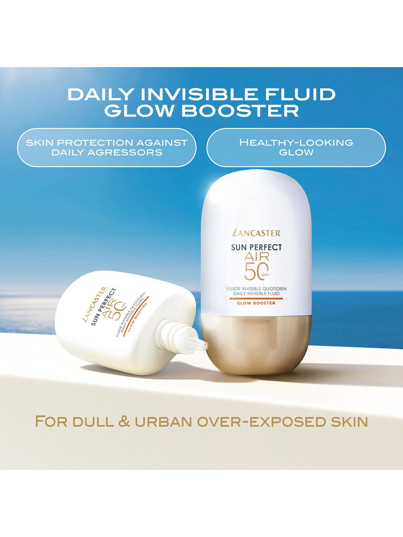 Image 2 of 7 of Lancaster Sun Perfect AIR Daily Invisible Fluid SPF50 Glow Booster, 40ml (1.3oz)