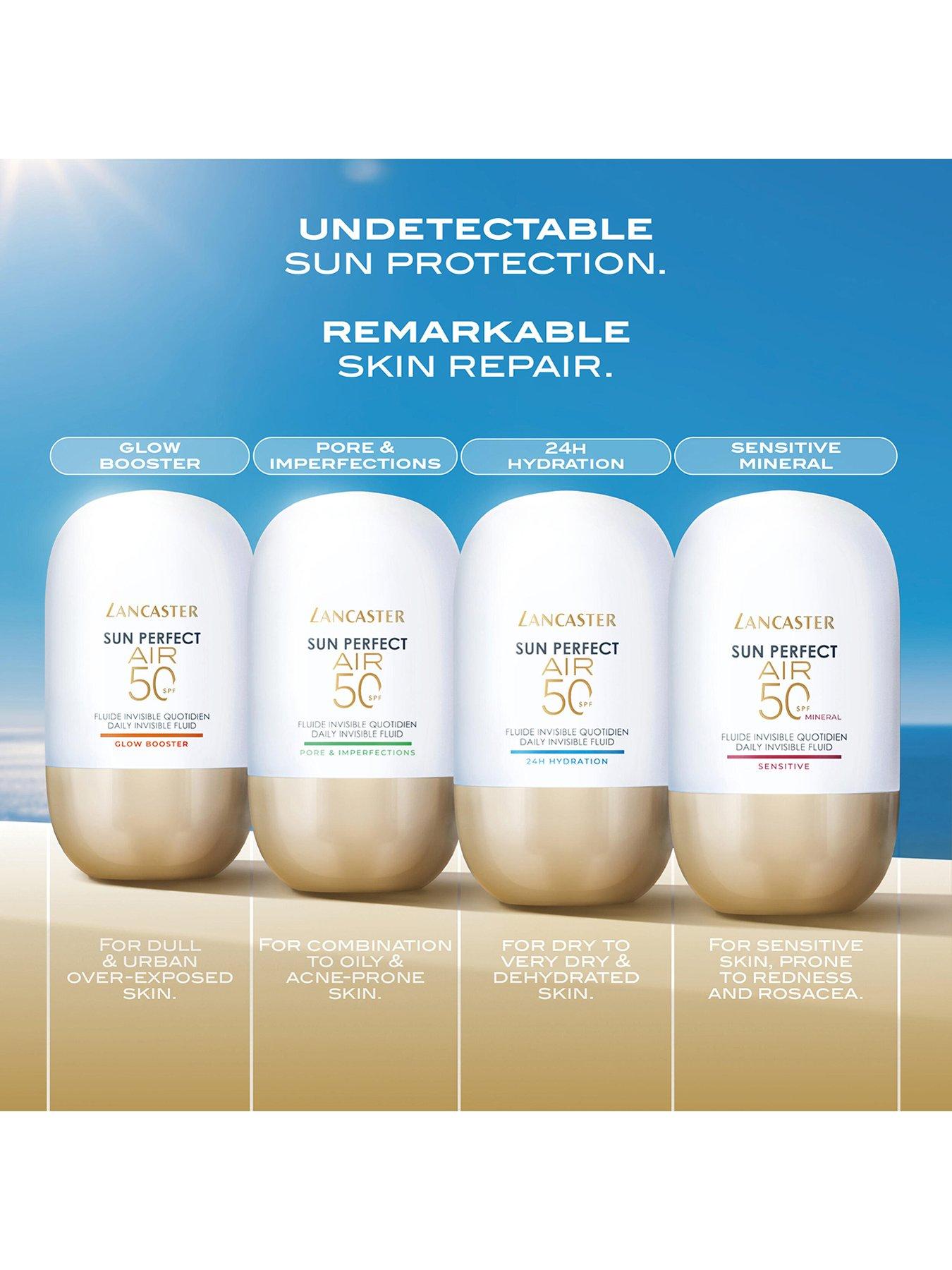 Image 6 of 7 of Lancaster Sun Perfect AIR Daily Invisible Fluid SPF50 Glow Booster, 40ml (1.3oz)