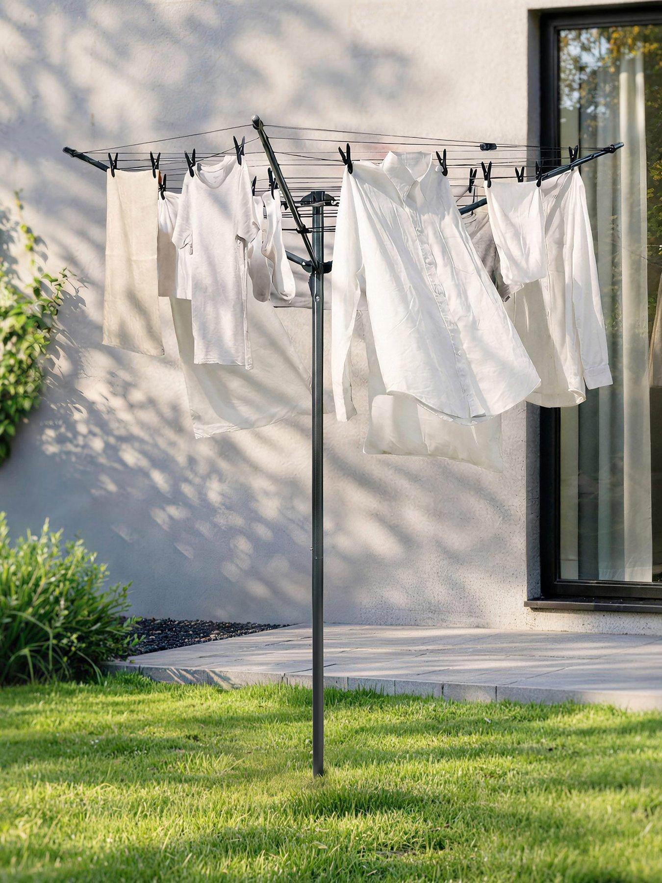 Vonhaus 30m Rotary Washing Line Set