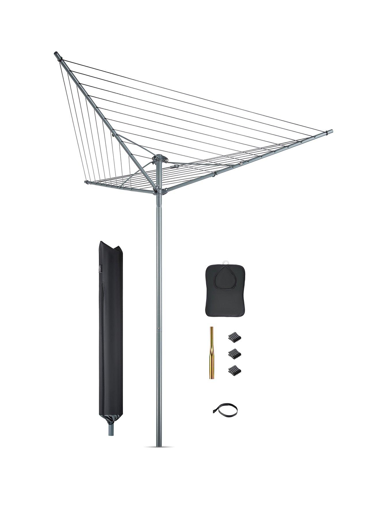 Image 2 of 7 of Vonhaus 30m Rotary Washing Line Set