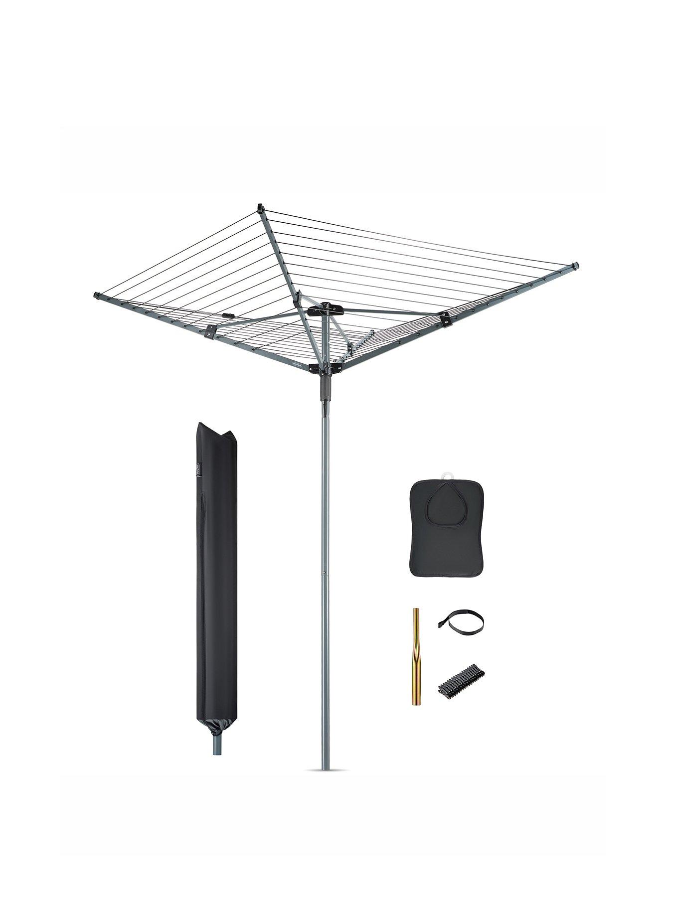 Image 2 of 7 of Vonhaus 45m Rotary Washing Line Set