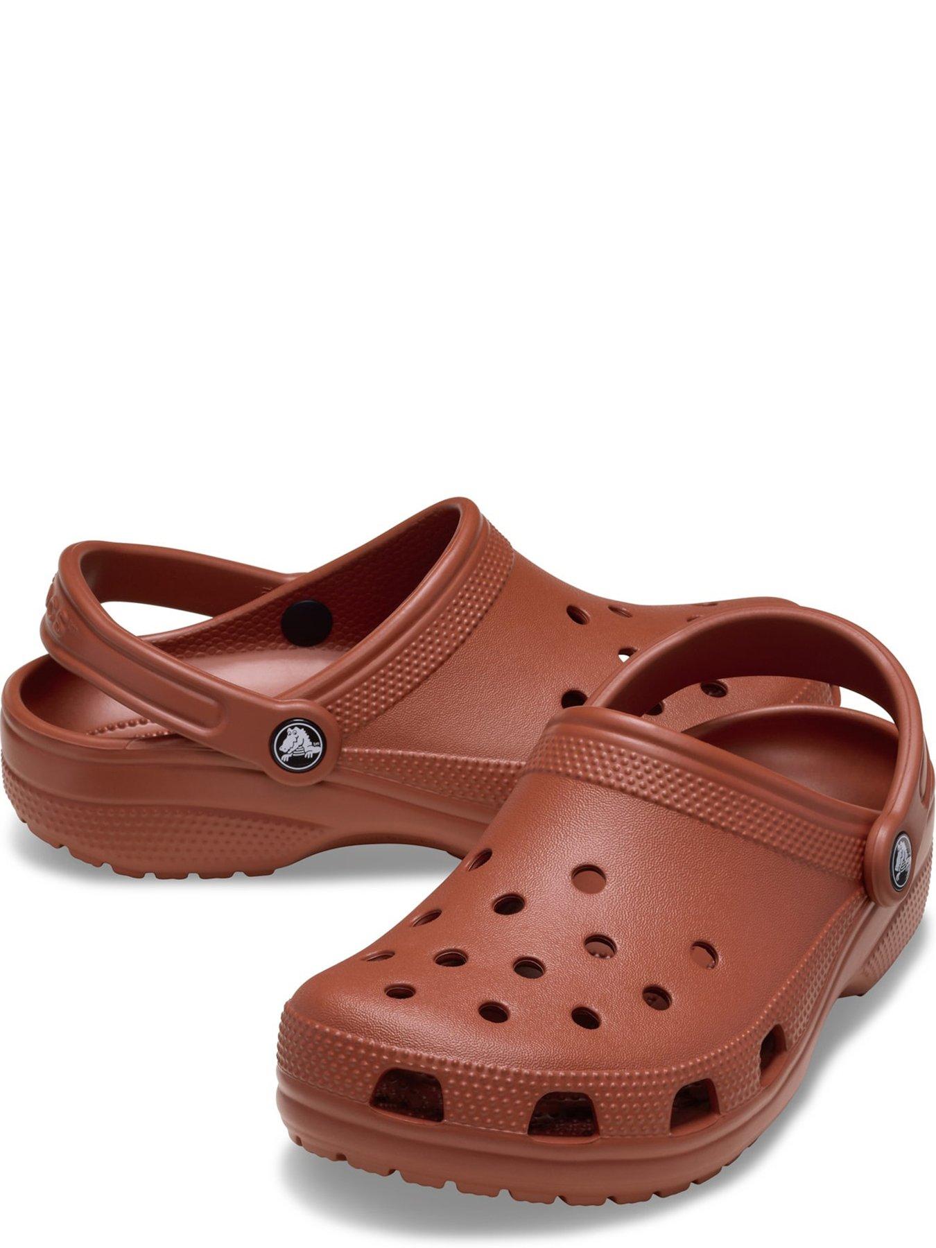  image of crocs-crocs-classic-clog-sandal-brown