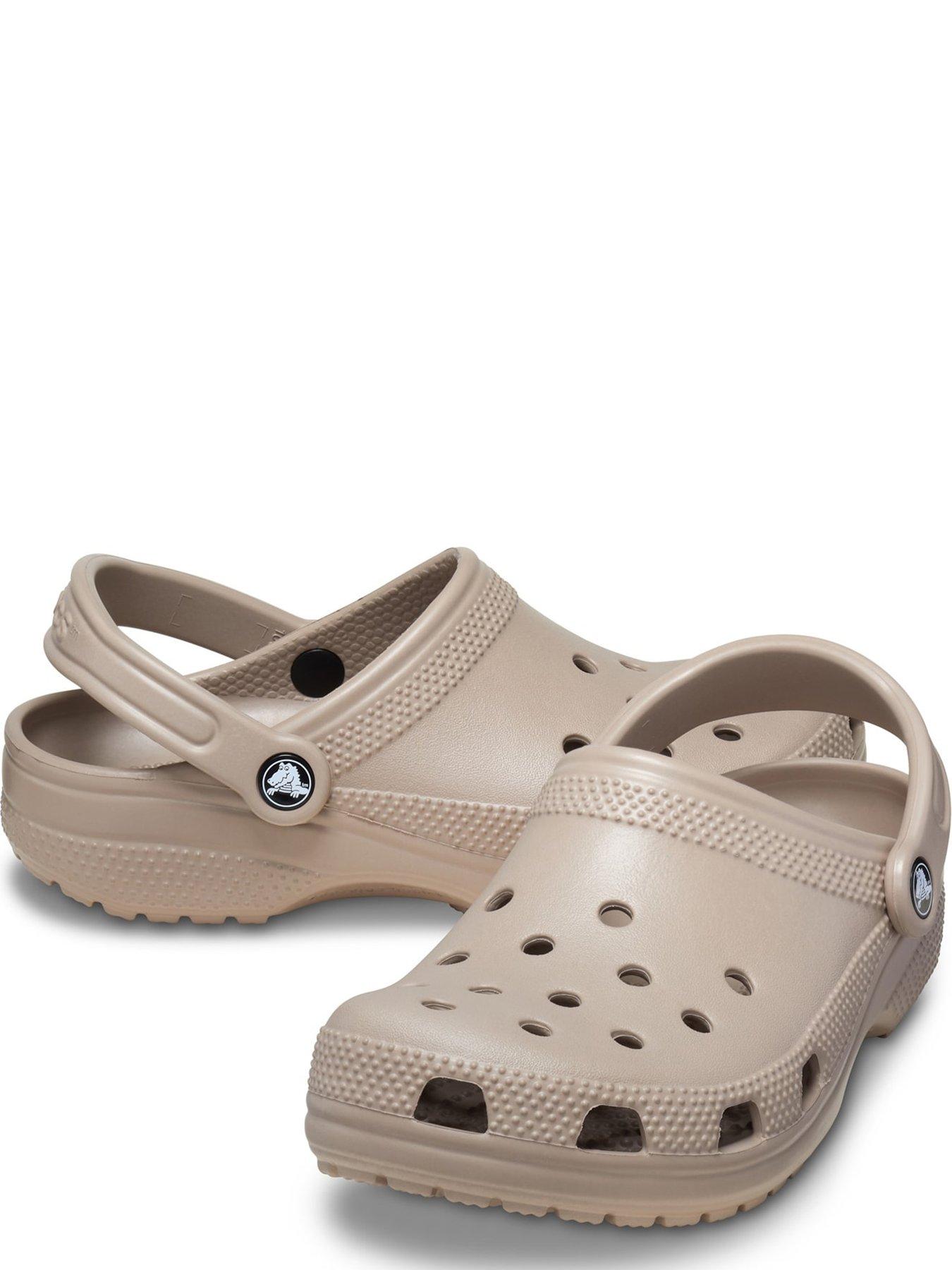  image of crocs-crocs-classic-clog-sandal-light-brown