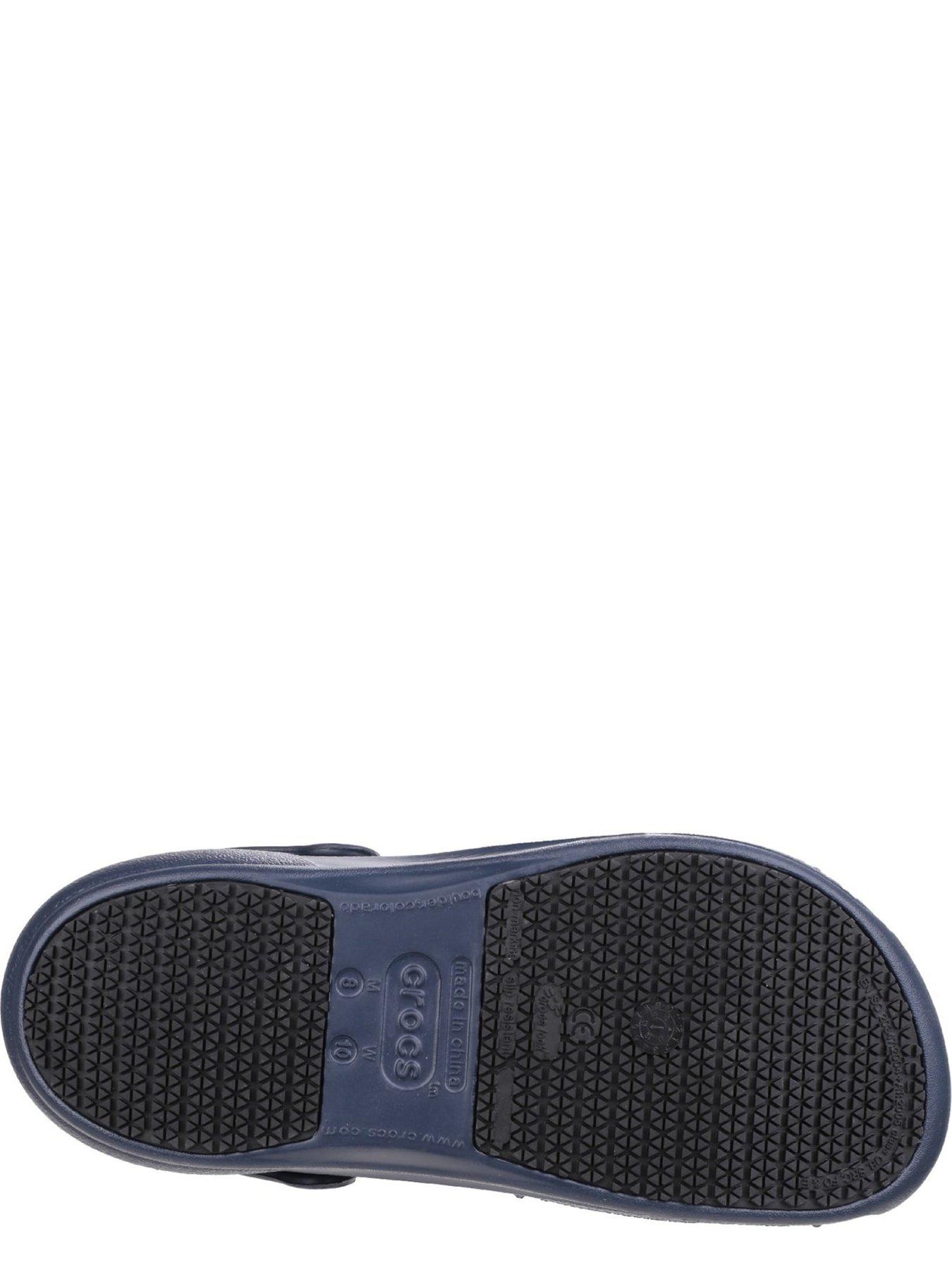  image of crocs-crocs-bistro-work-clog-sandal-navy
