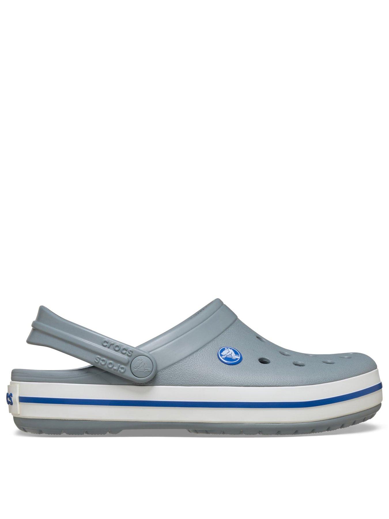 Image 1 of 6 of Crocs Crocband Clog Sandal - Grey