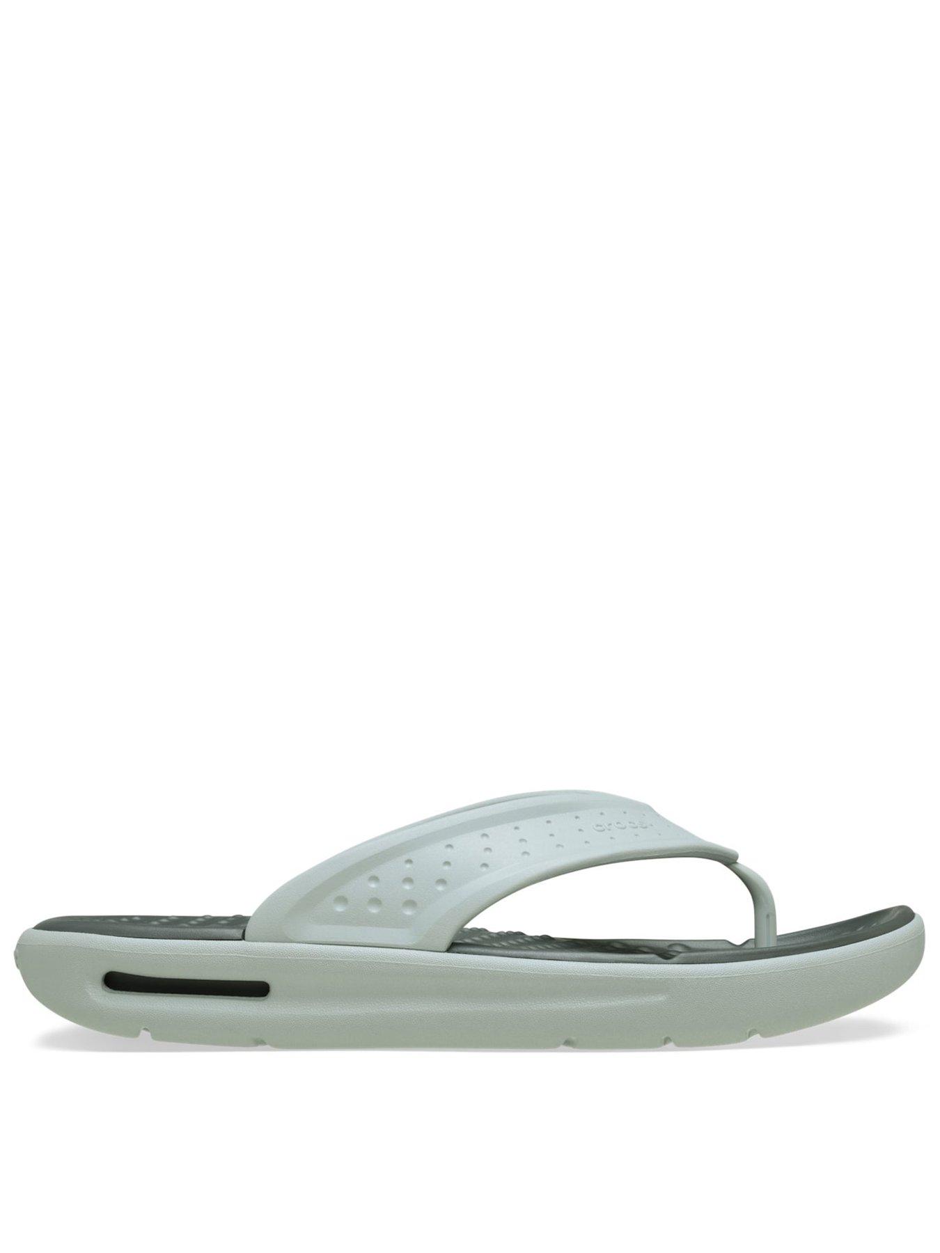 front image of crocs-crocs-inmotion-flip-flop-light-grey