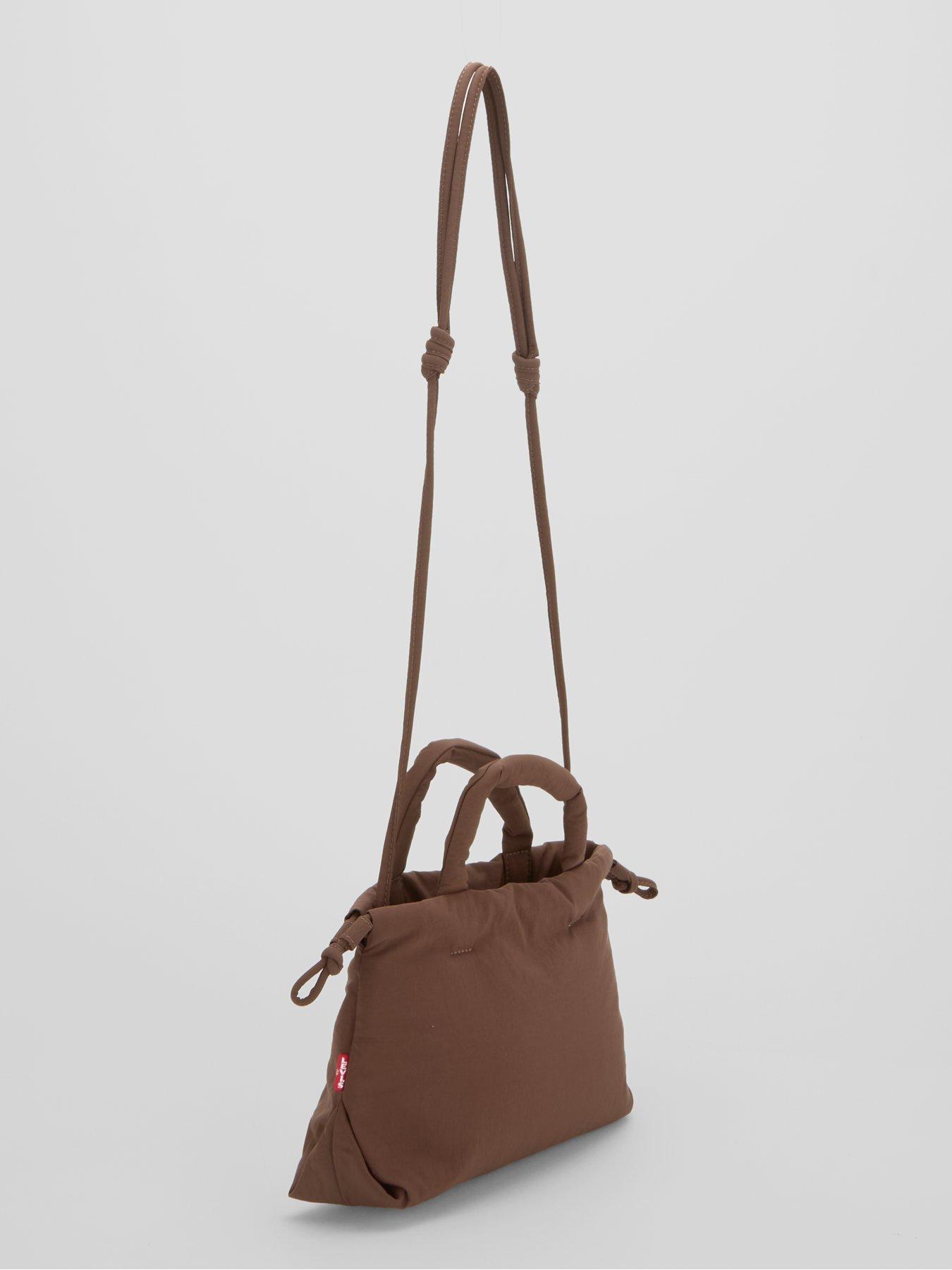 Image 2 of 6 of Levi's Small Casey Drawstring Crossbody Bag - Brown