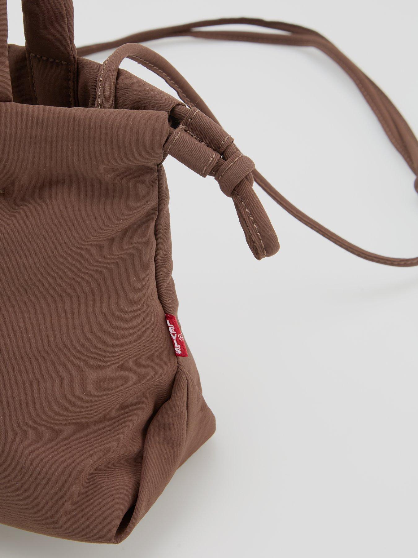 Image 3 of 6 of Levi's Small Casey Drawstring Crossbody Bag - Brown