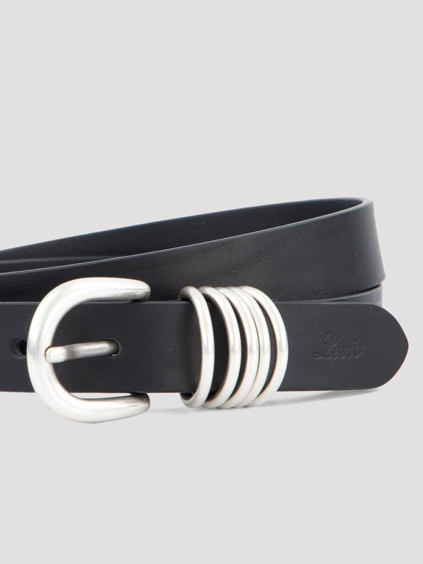 Image 2 of 4 of Levi's Lyla Ring Belt - Black
